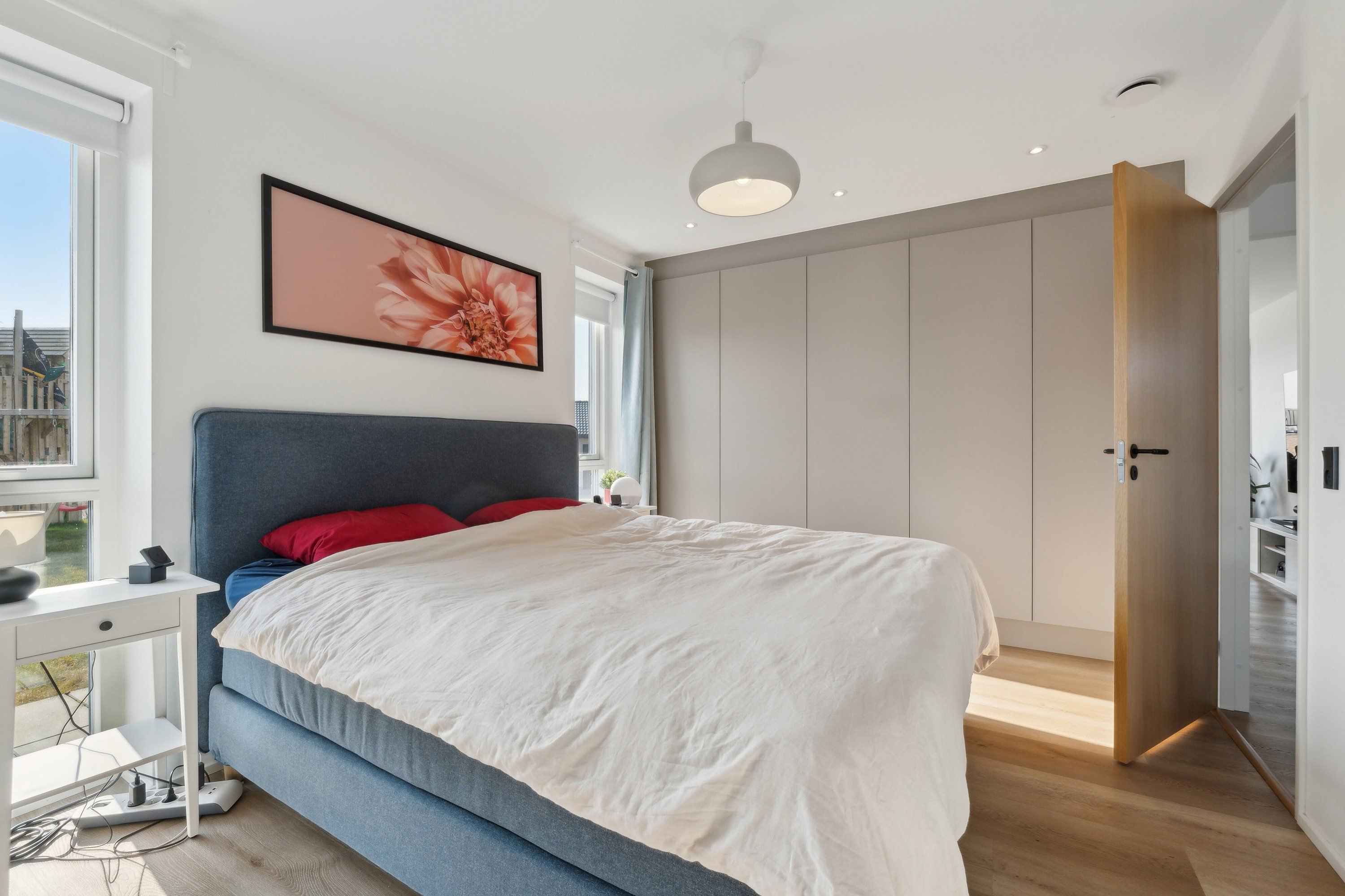 Fremhævet soveværelse billede i fuldskærmstilstand. Billede af Admiraltoften 47, 8660 Skanderborg