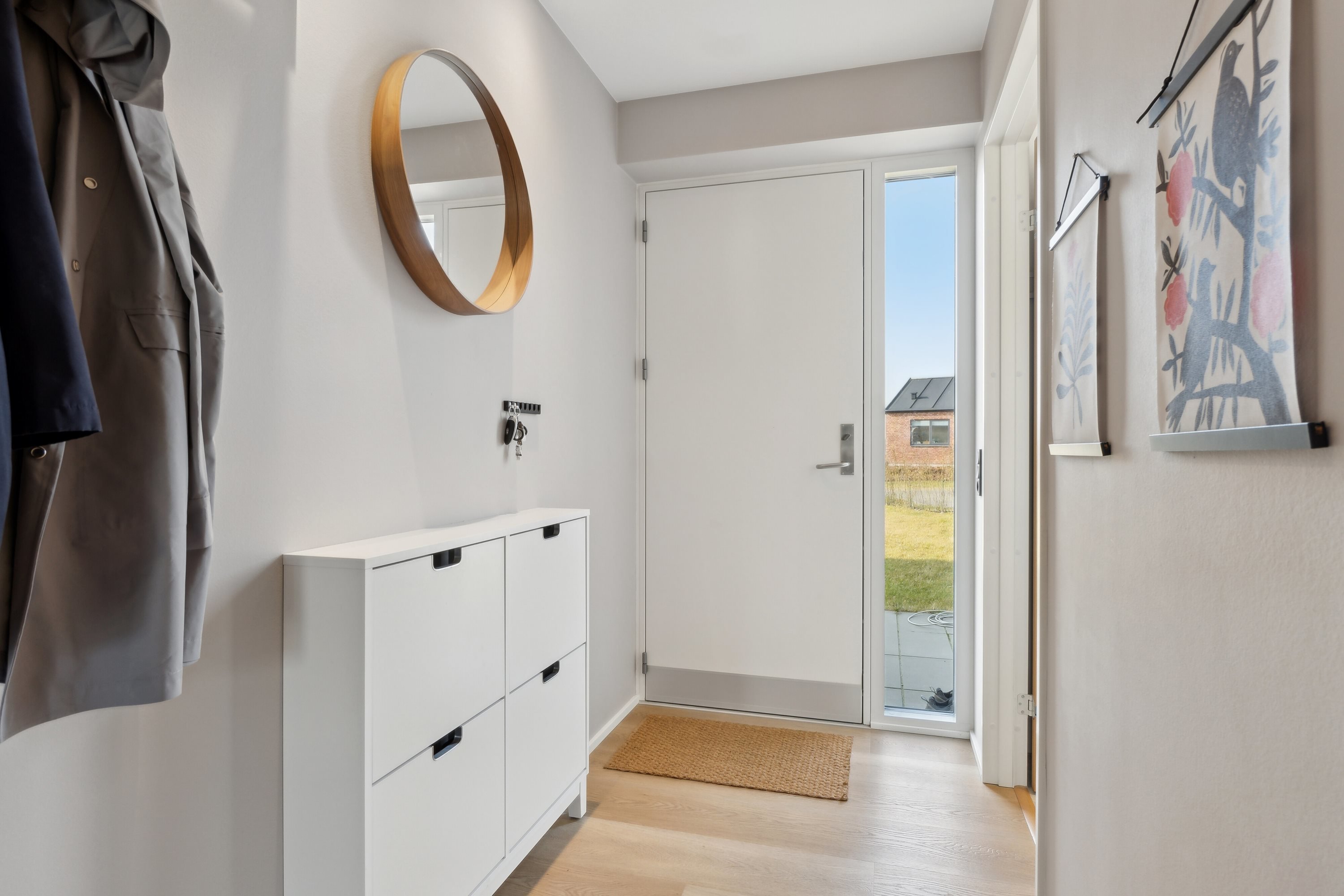 Miniaturebillede 1: entré. Billede af Admiraltoften 47, 8660 Skanderborg