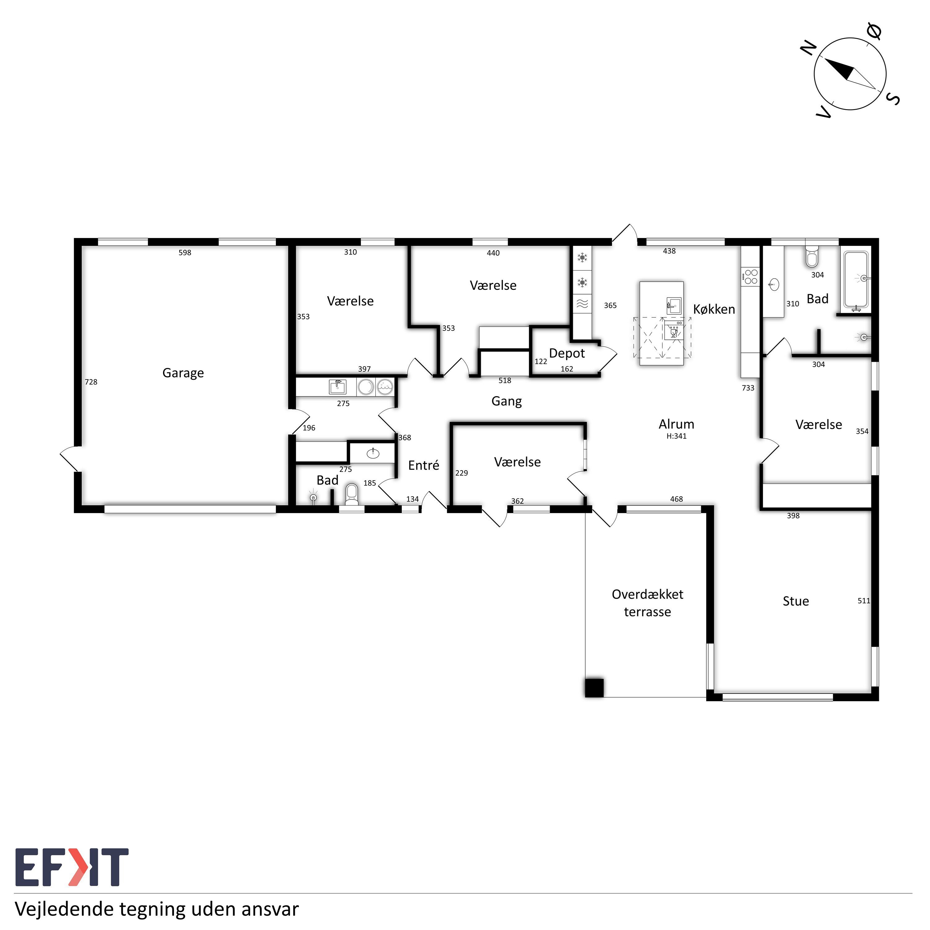 Plantegninger billede af Admiraltoften 47, 8660 Skanderborg
