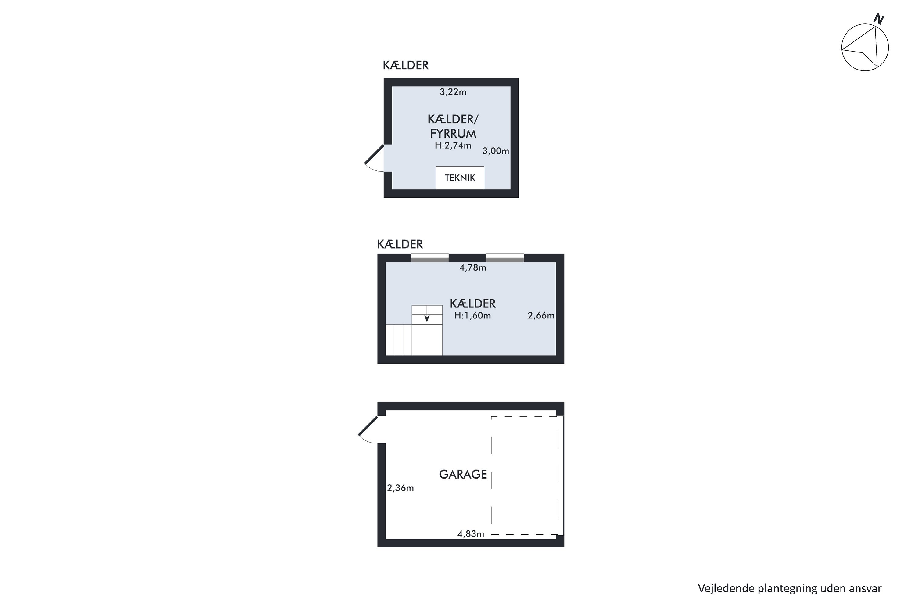Plantegninger billede af Skovvej 2, Alkestrup, 4682 Tureby
