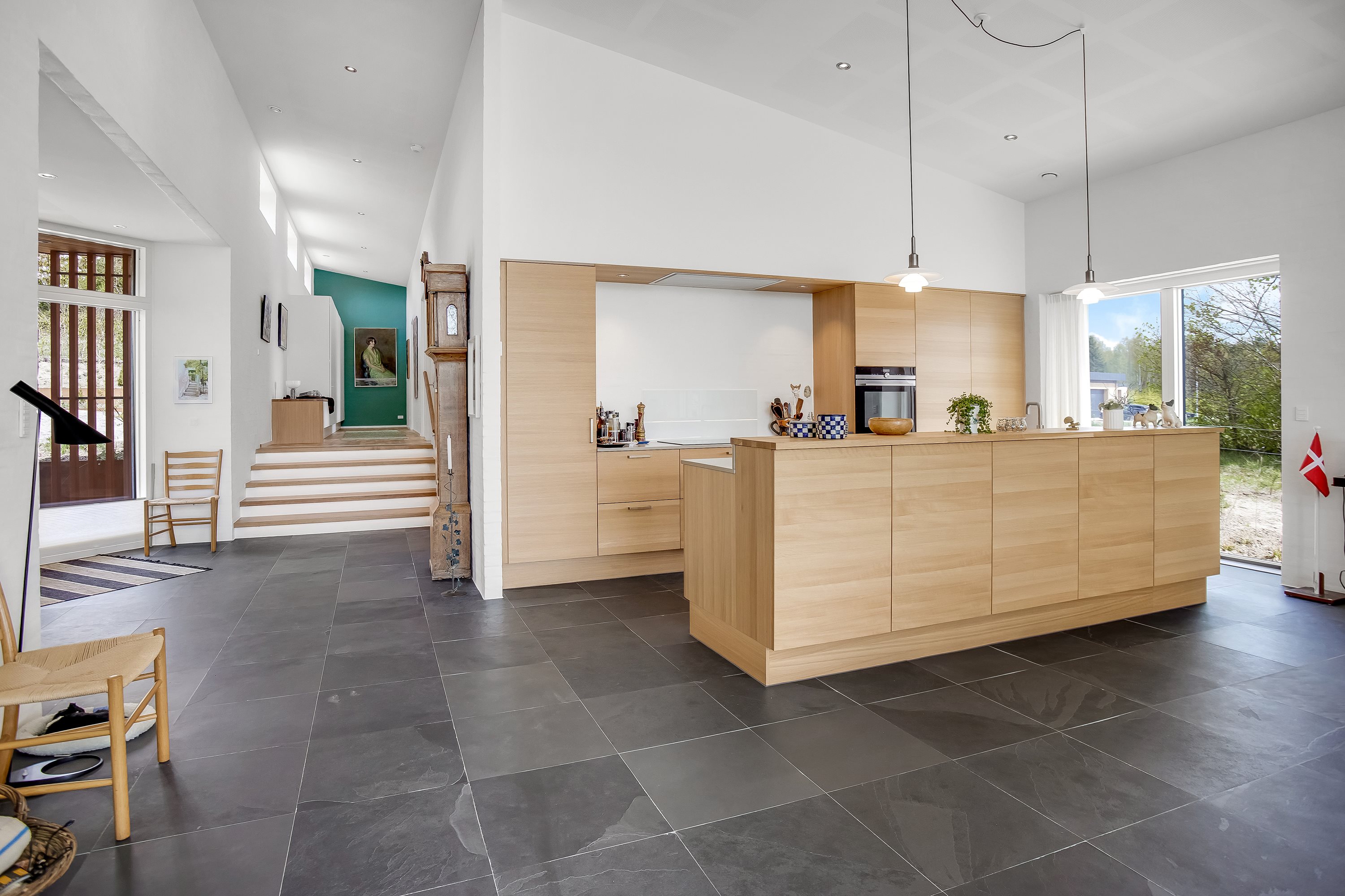 Fremhævet køkken alrum billede i fuldskærmstilstand. Billede af Hjortespringet 19, 8600 Silkeborg