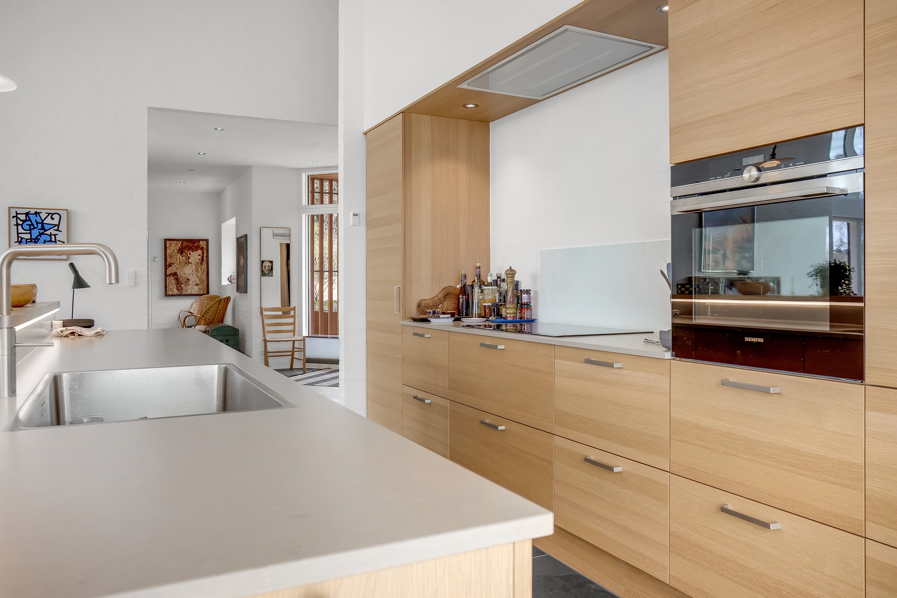 Fremhævet køkken alrum billede i fuldskærmstilstand. Billede af Hjortespringet 19, 8600 Silkeborg