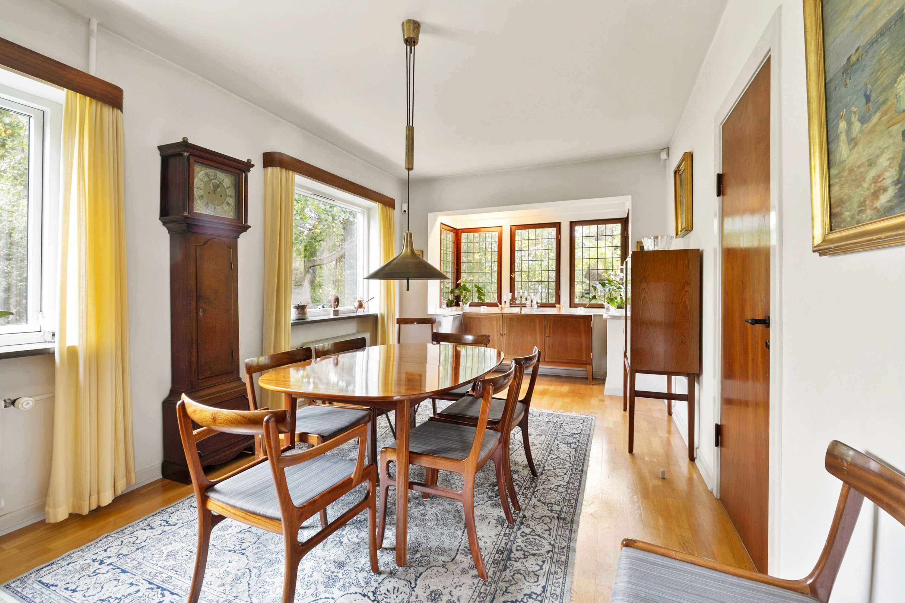 Fremhævet spisekøkken billede i fuldskærmstilstand. Billede af Ellesøpark 40, 2950 Vedbæk