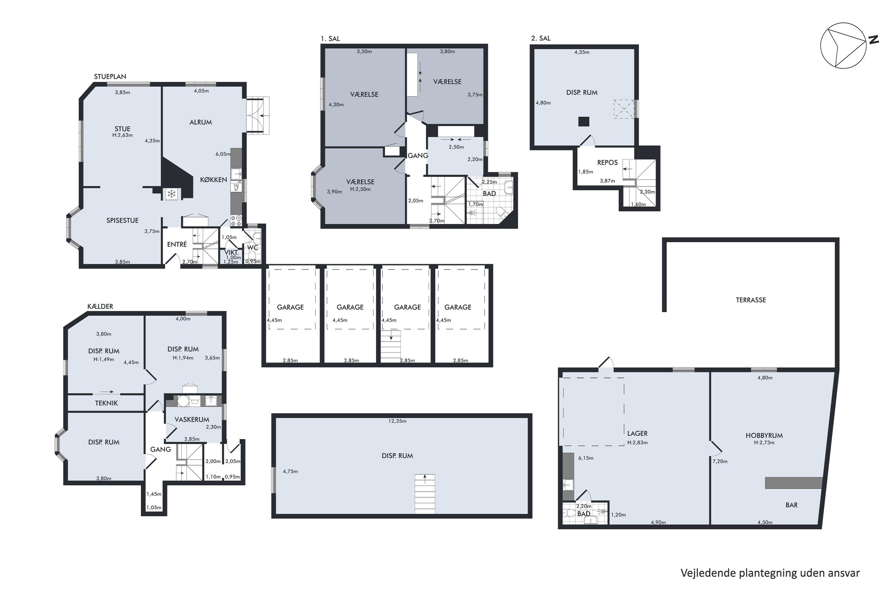 Plantegninger billede af Nørrebrogade 40, 8900 Randers C
