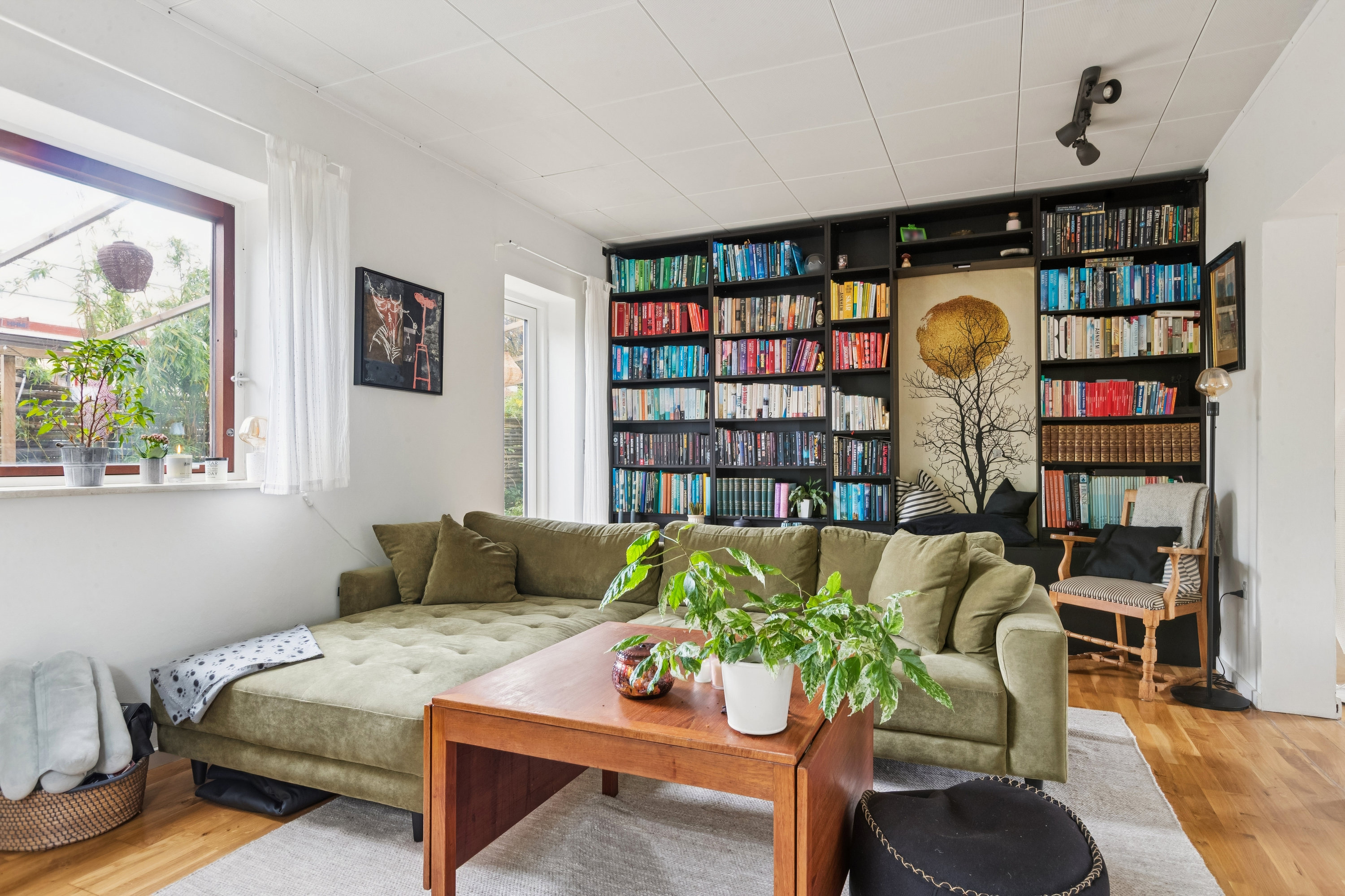 Fremhævet stue billede i fuldskærmstilstand. Billede af Kofod Anchers Vej 16B, 3060 Espergærde