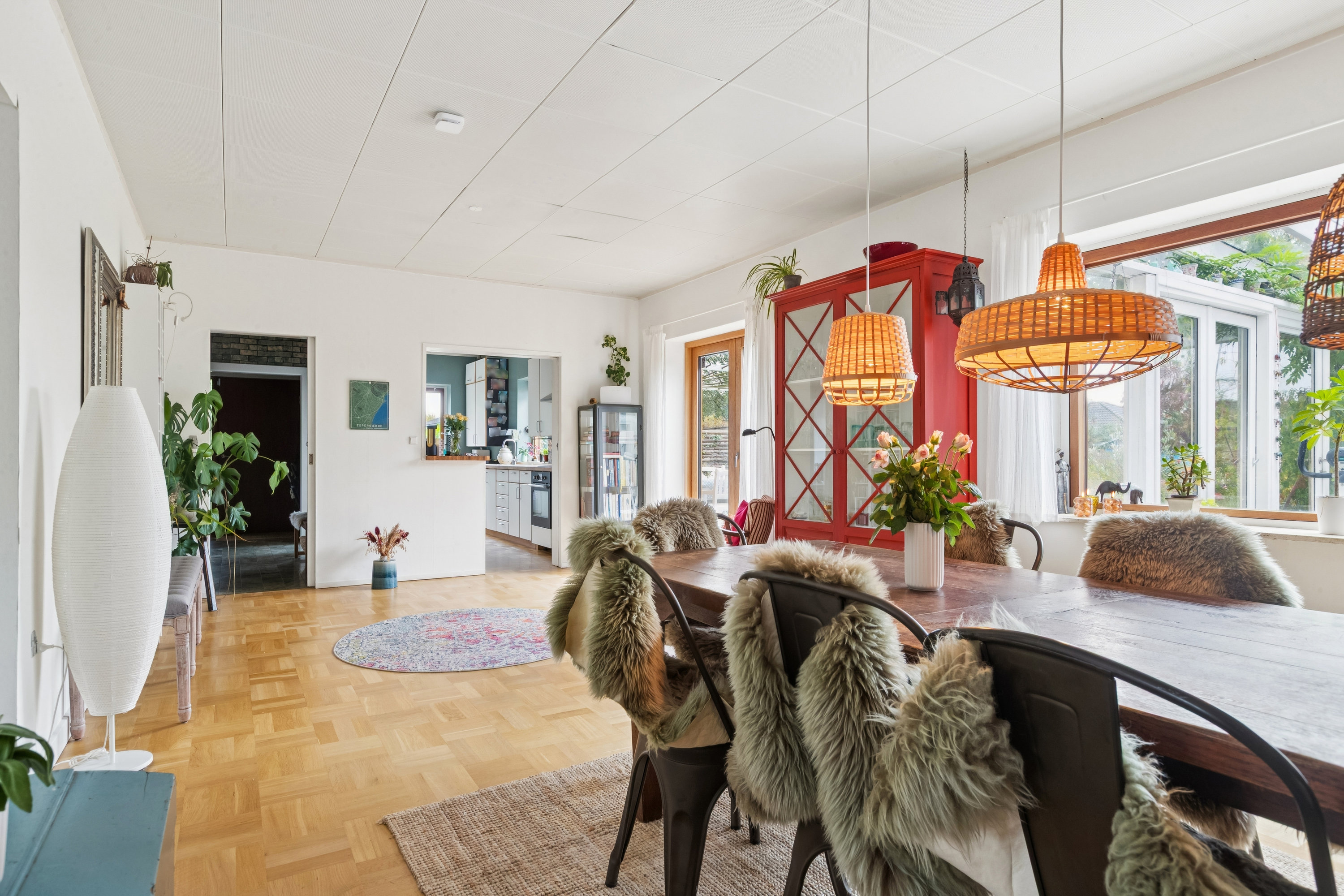 Fremhævet stue billede i fuldskærmstilstand. Billede af Kofod Anchers Vej 16B, 3060 Espergærde