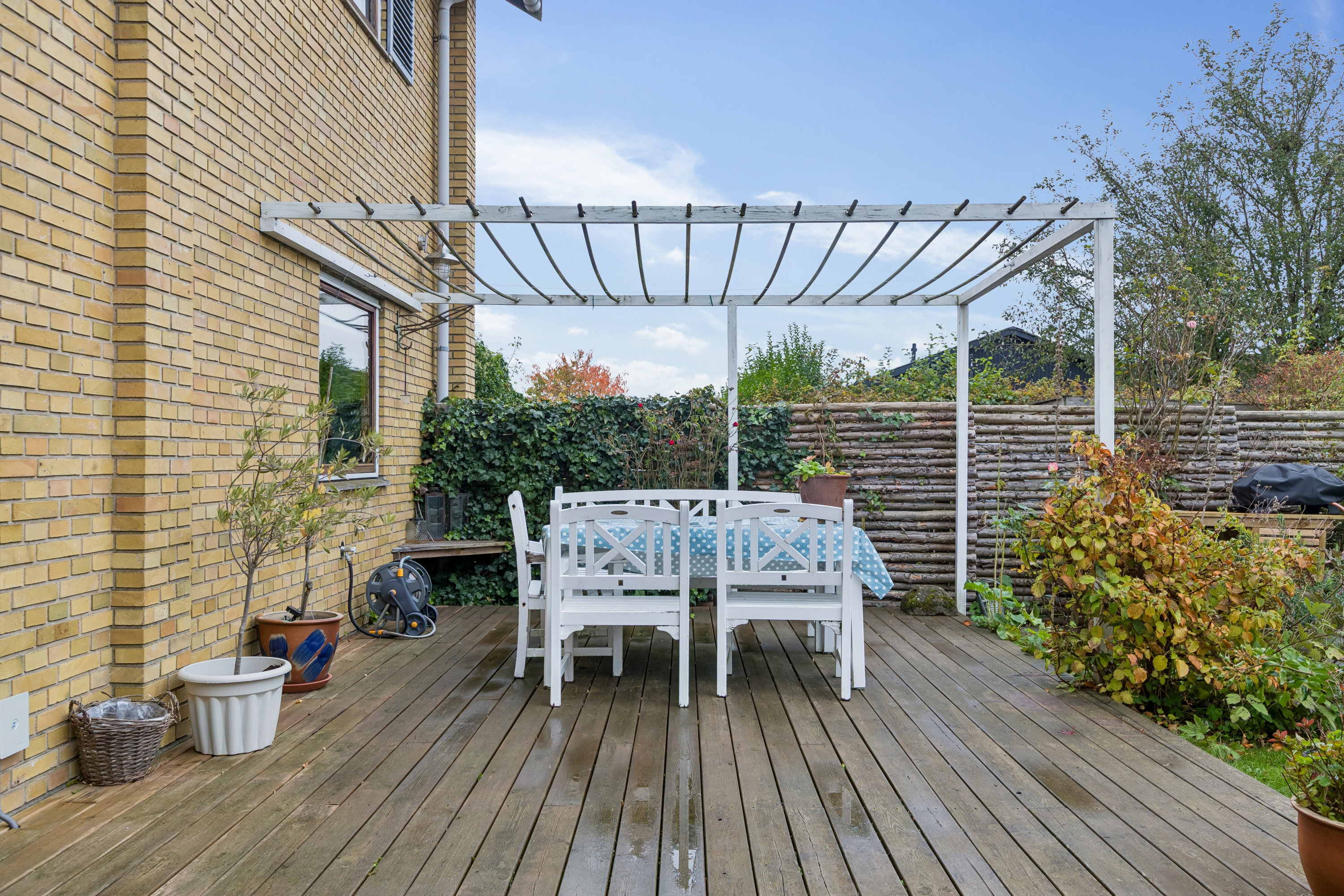 Fremhævet terrasse billede i fuldskærmstilstand. Billede af Kofod Anchers Vej 16B, 3060 Espergærde