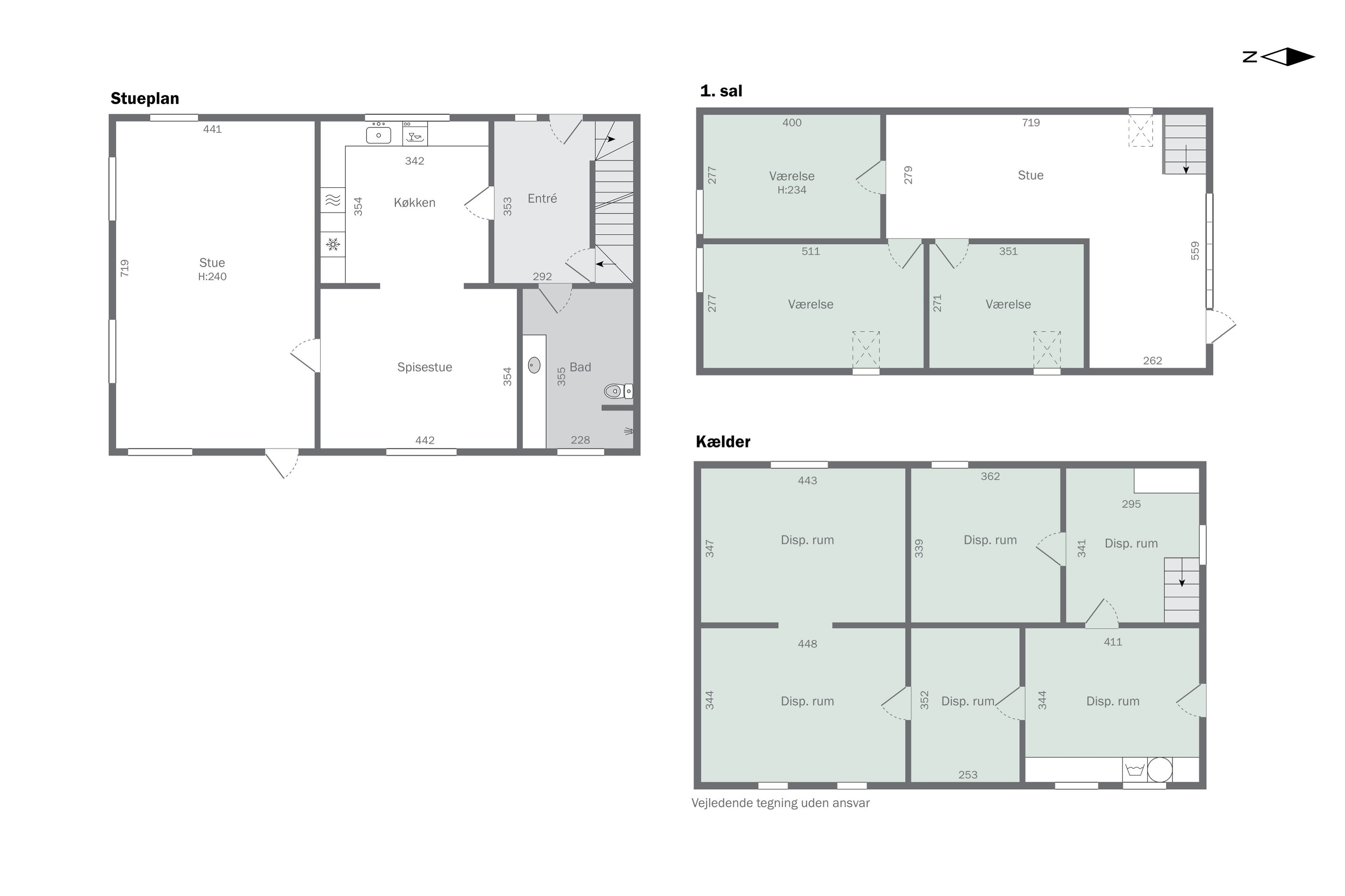 Plantegninger billede af Hurupvej 26, 7760 Hurup Thy