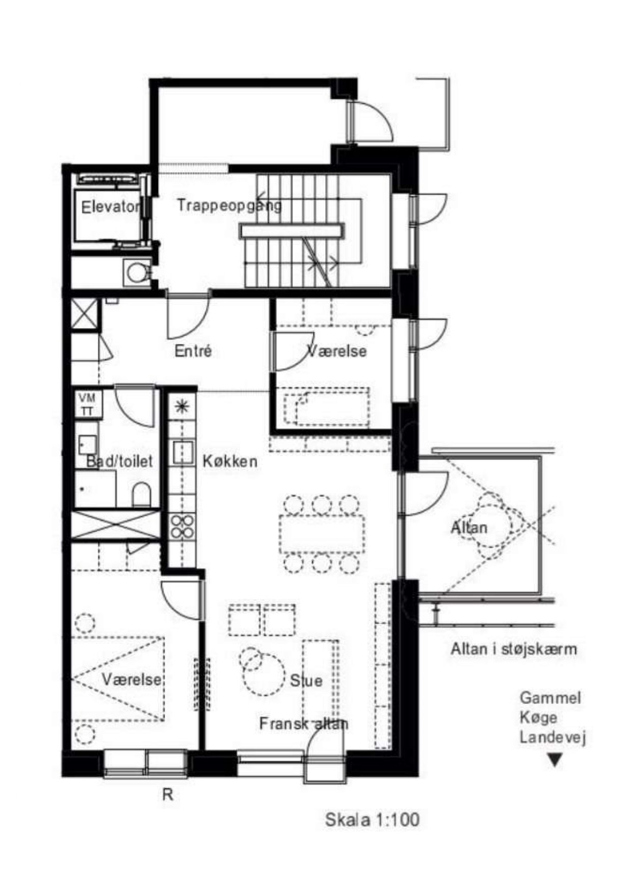 Plantegninger billede af Gammel Køge Landevej 22A, 3. 1., 2500 Valby