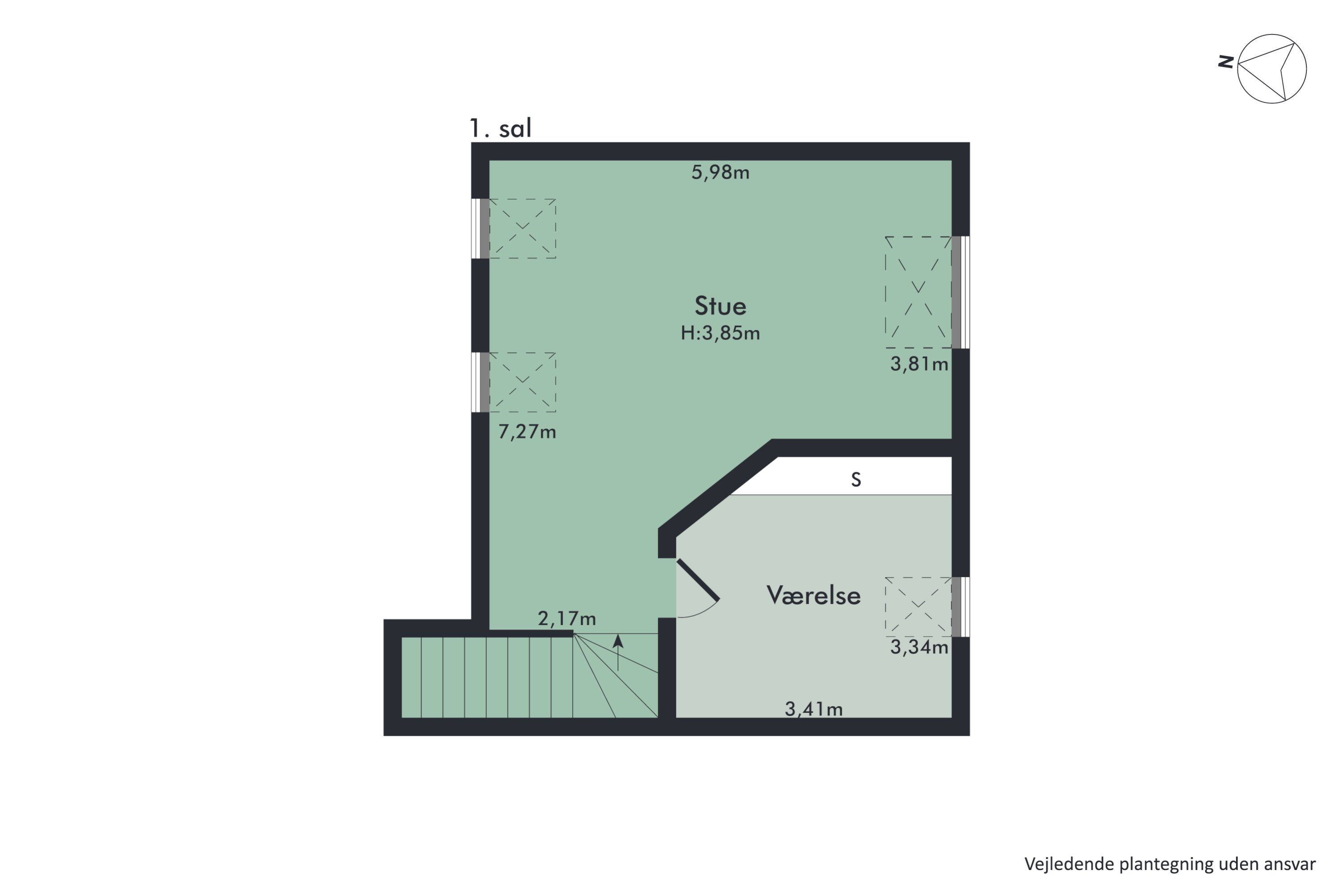 Plantegninger billede af Th. Sauers Vej 52, 9000 Aalborg
