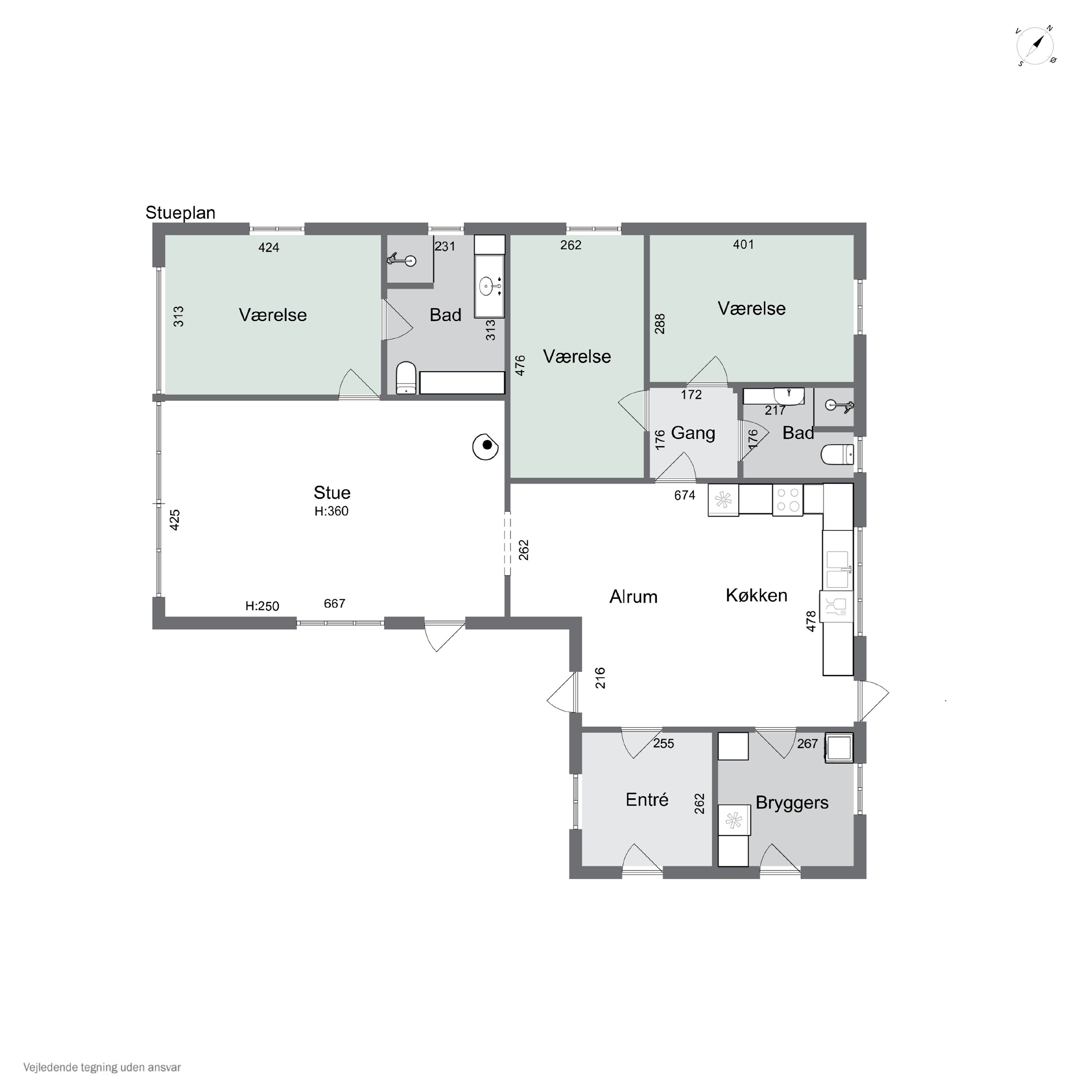 Plantegninger billede af Lupinvej 36, 4040 Jyllinge