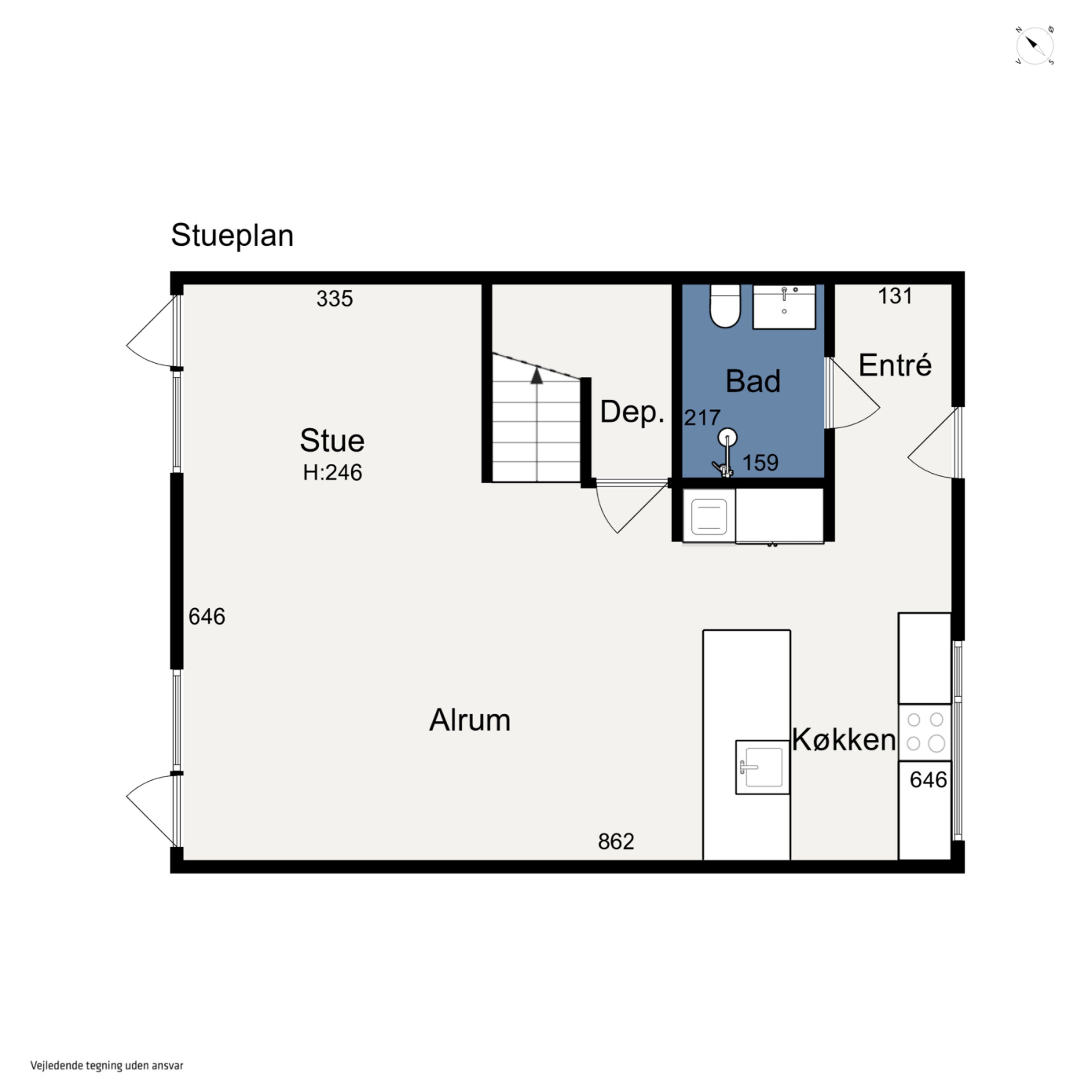Plantegninger billede af Trankær Mosevej 100, 8310 Tranbjerg J