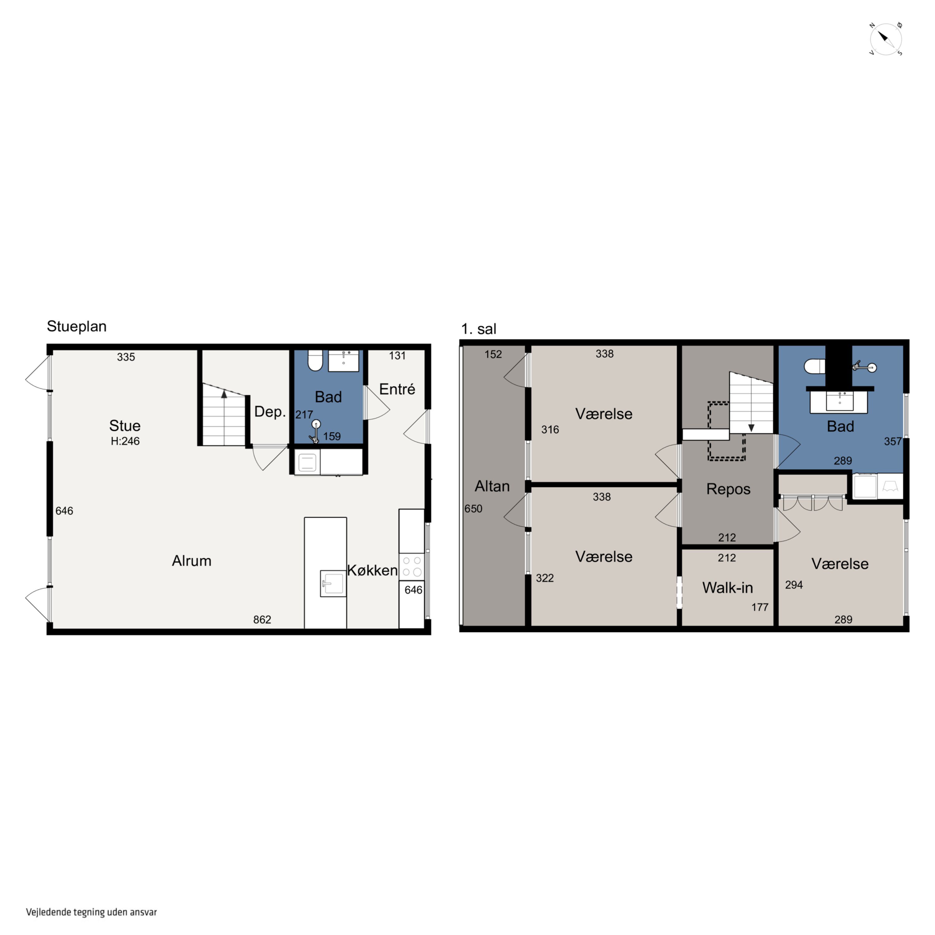 Plantegninger billede af Trankær Mosevej 100, 8310 Tranbjerg J