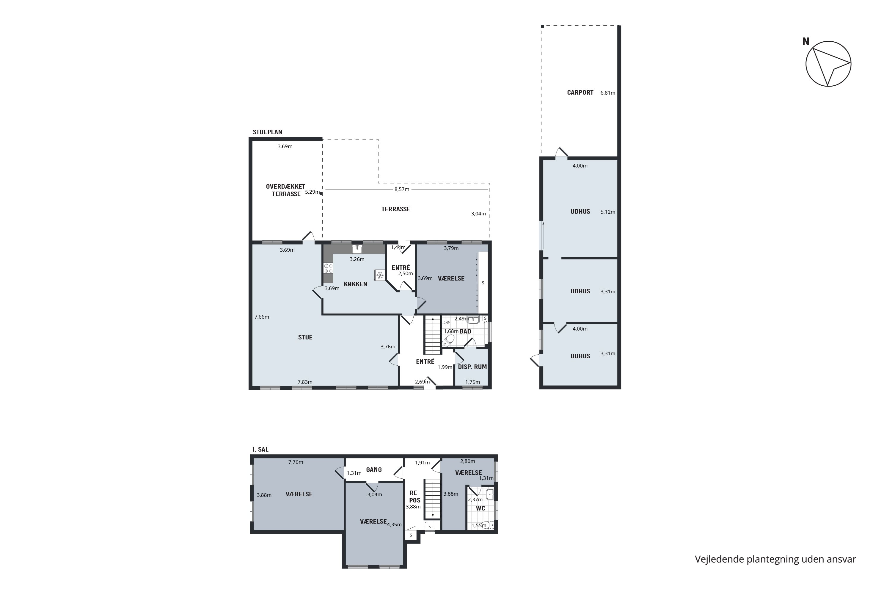 Plantegninger billede af Skelund Hovedgade 27, Skelund, 9560 Hadsund