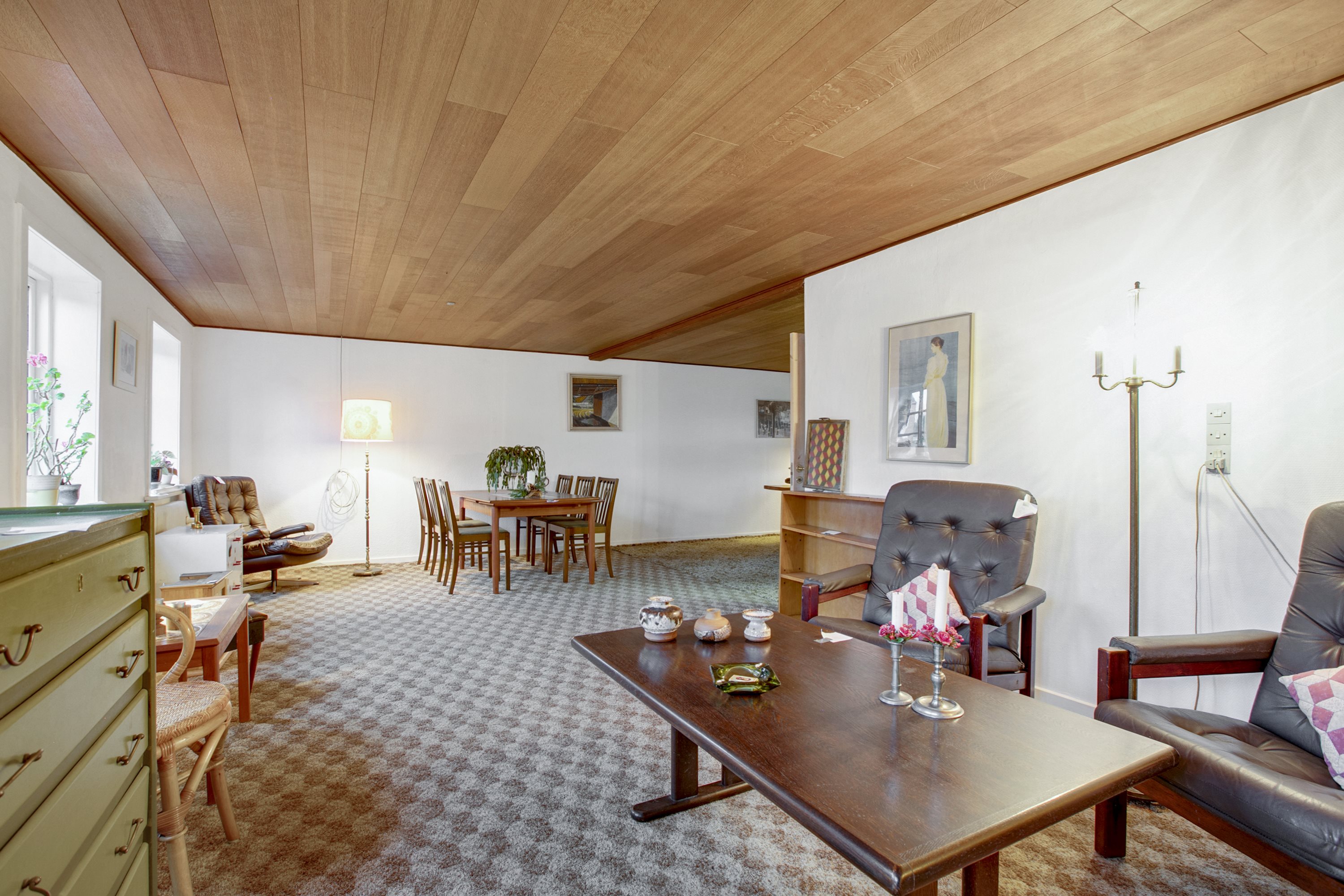 Fremhævet stue billede i fuldskærmstilstand. Billede af Skelund Hovedgade 27, Skelund, 9560 Hadsund