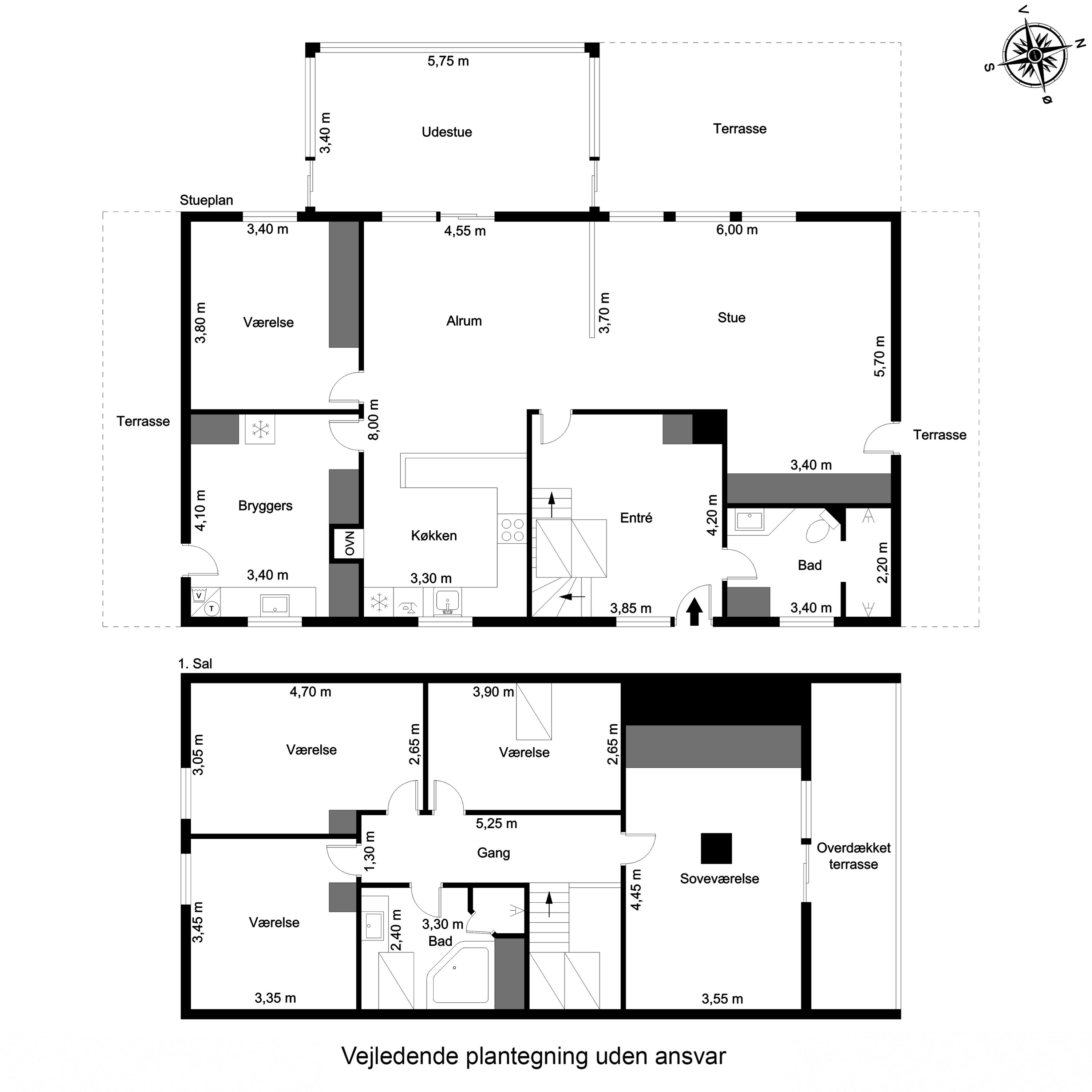 Plantegninger billede af Parkvej 81, 6710 Esbjerg V