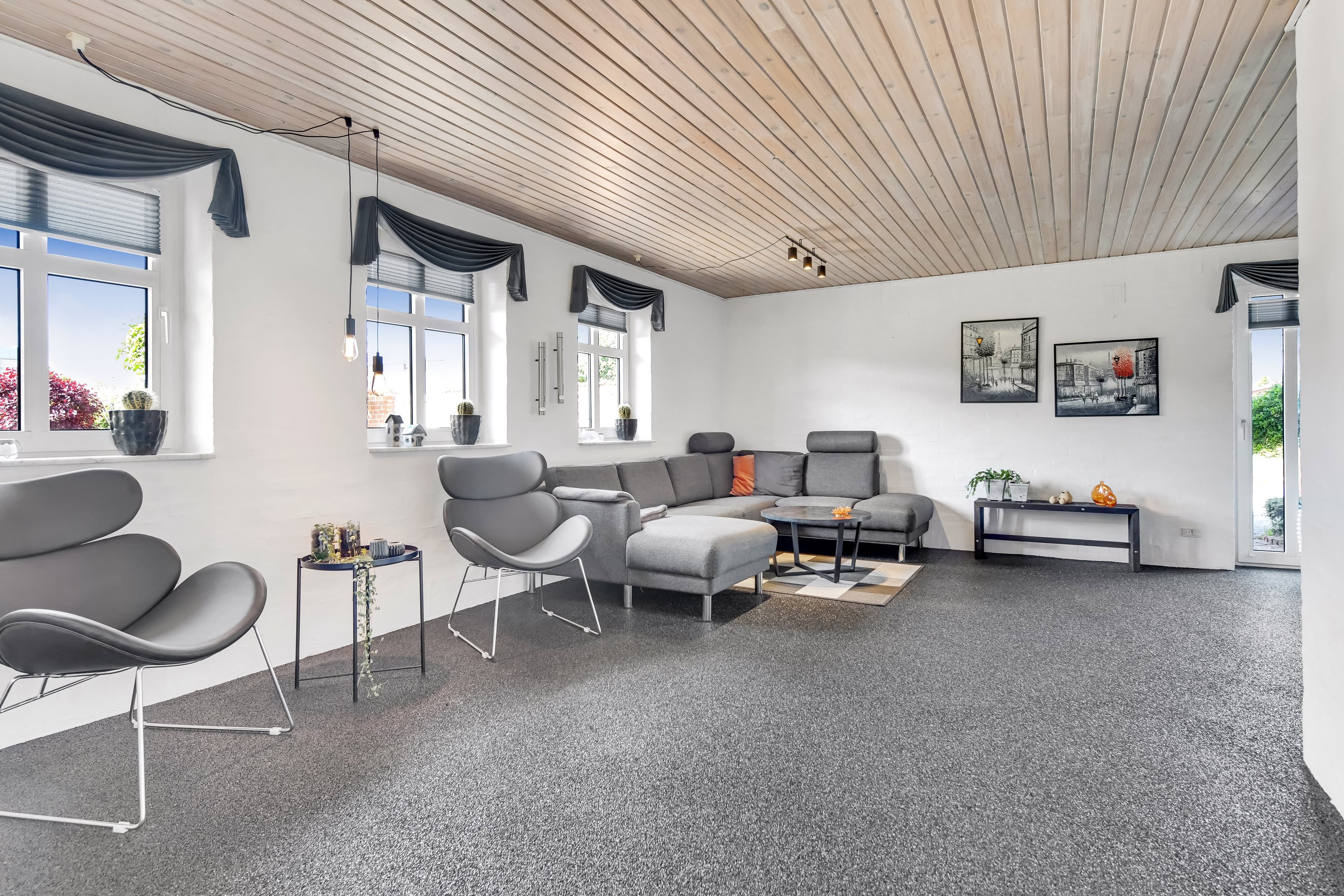 Fremhævet stue billede i fuldskærmstilstand. Billede af Parkvej 81, 6710 Esbjerg V