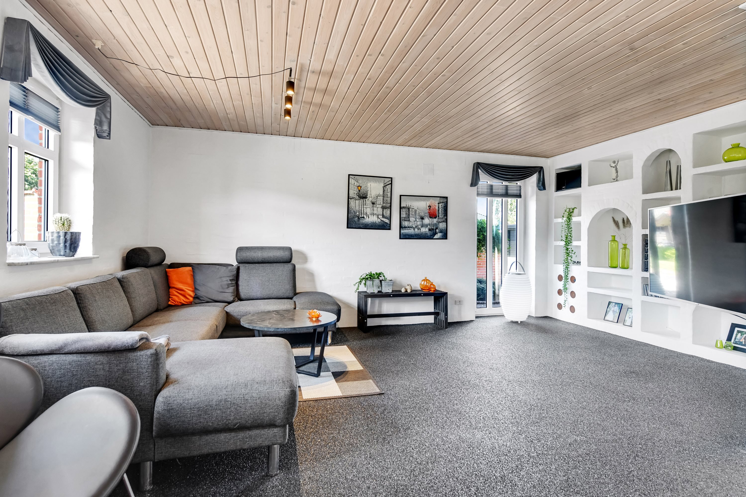 Fremhævet stue billede i fuldskærmstilstand. Billede af Parkvej 81, 6710 Esbjerg V