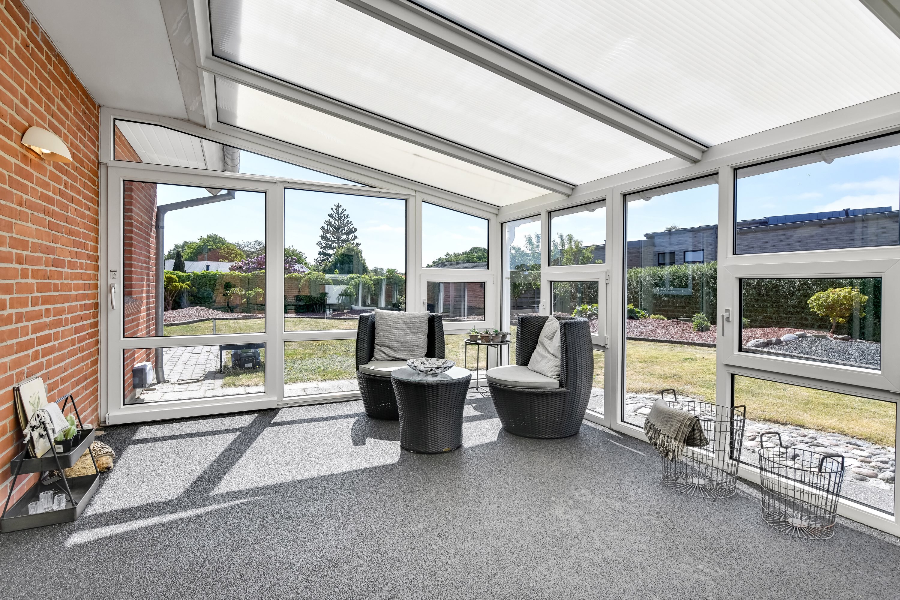 Fremhævet udestue billede i fuldskærmstilstand. Billede af Parkvej 81, 6710 Esbjerg V