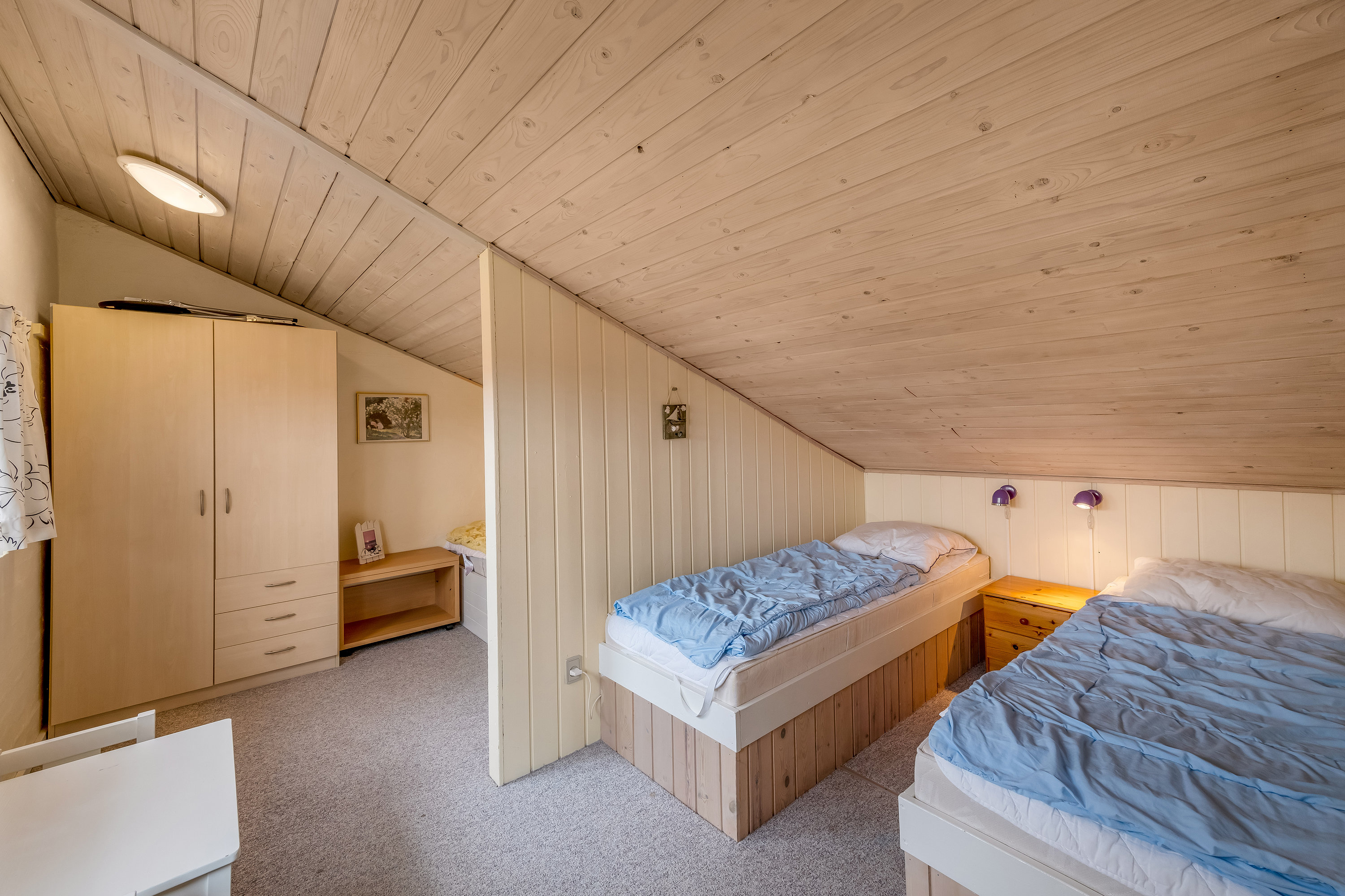 Fremhævet soveværelse billede i fuldskærmstilstand. Billede af Kirkehøjvej 38P (N8), Bork Havn, 6893 Hemmet