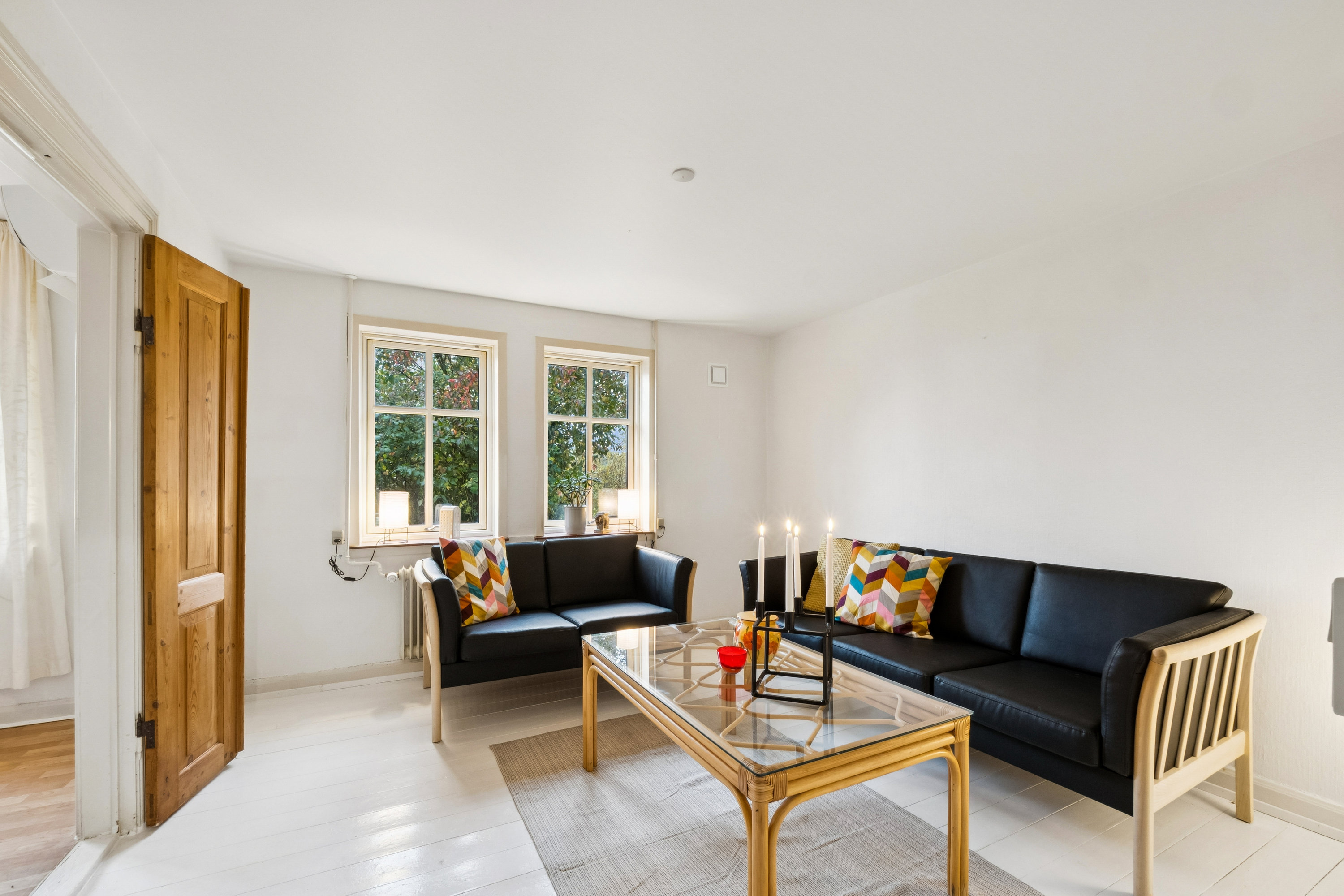 Fremhævet stue billede i fuldskærmstilstand. Billede af Fjordkær 129, Vester Jølby, 7950 Erslev