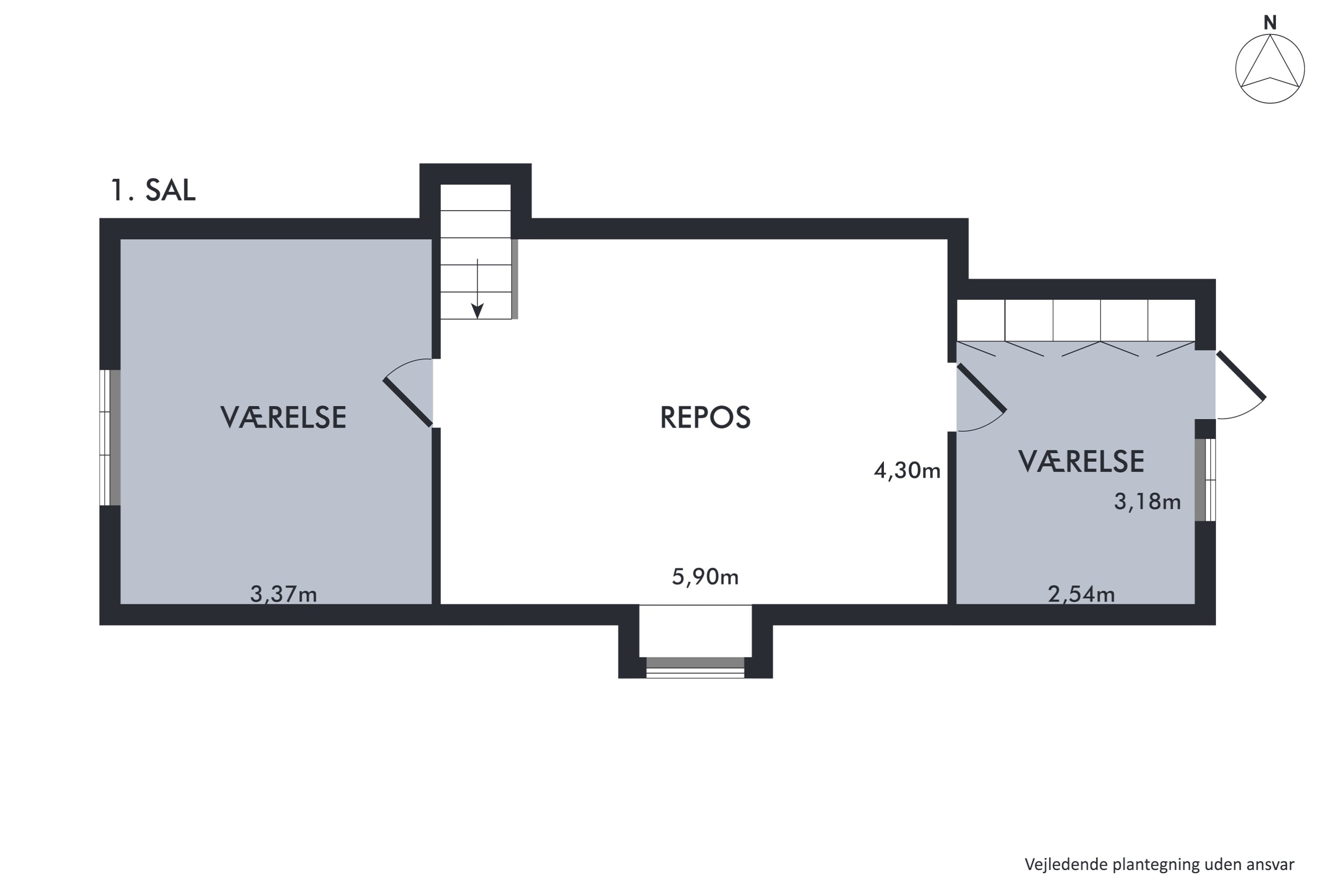 Plantegninger billede af Fjordkær 129, Vester Jølby, 7950 Erslev