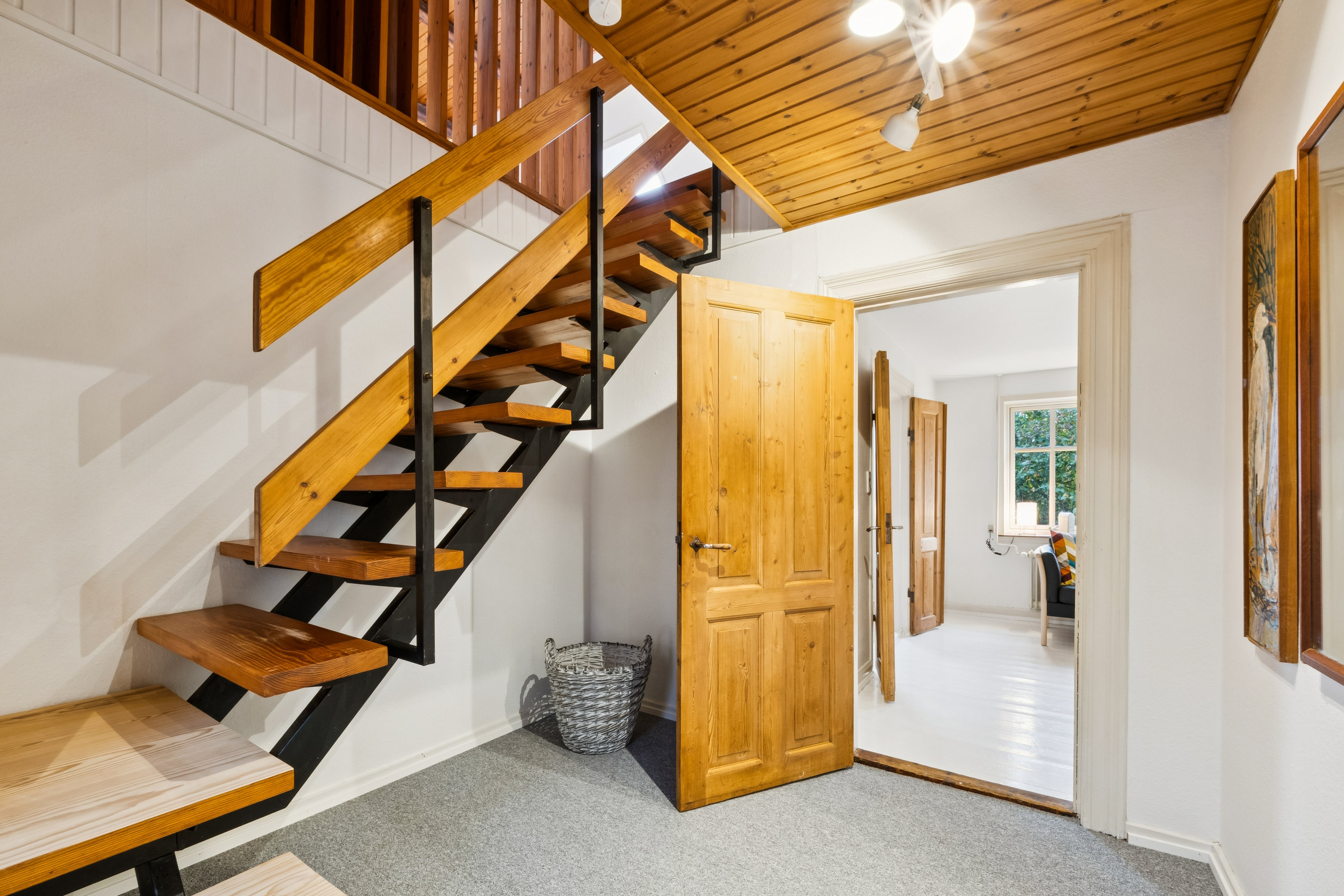 Fremhævet gang billede i fuldskærmstilstand. Billede af Fjordkær 129, Vester Jølby, 7950 Erslev