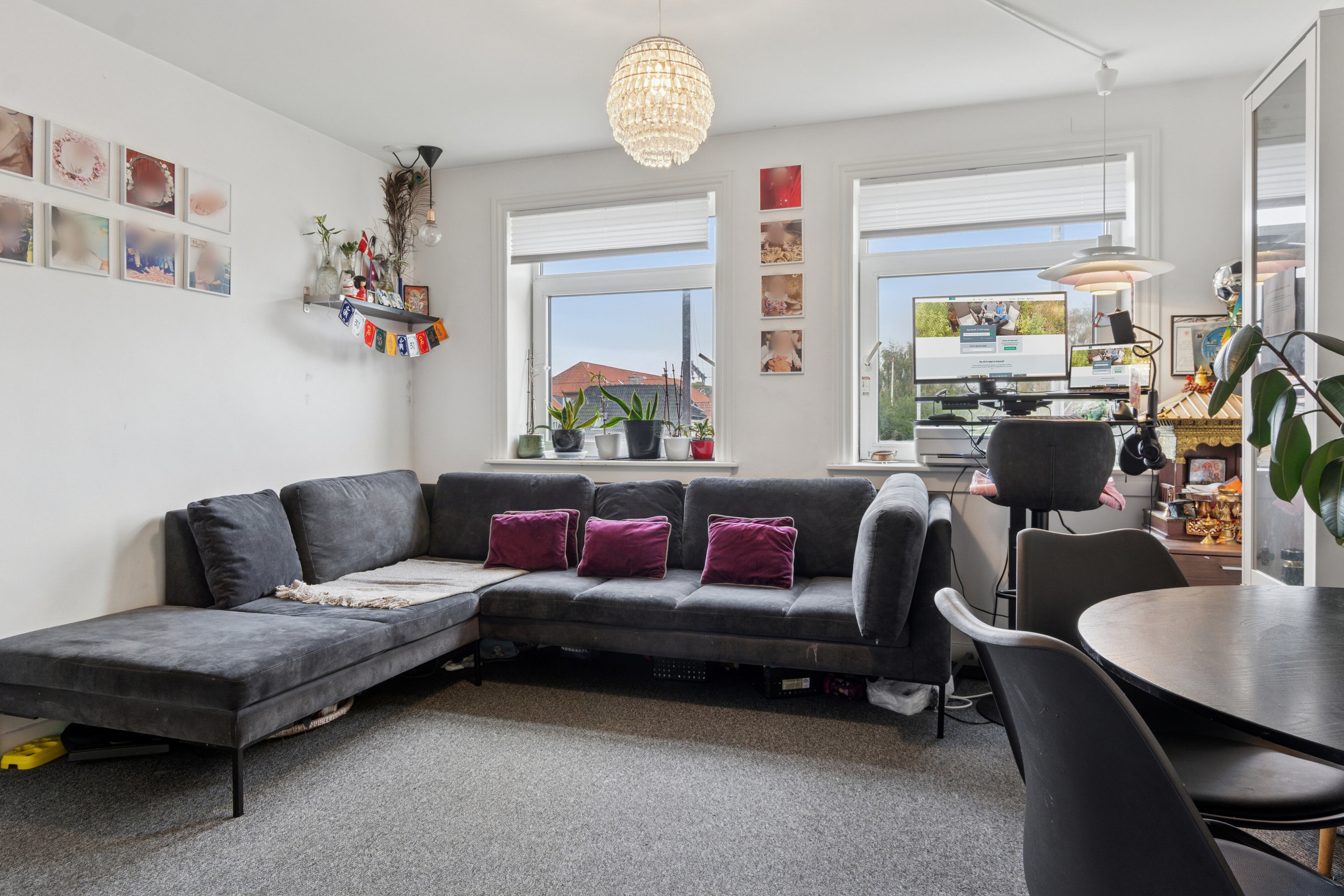 Fremhævet stue billede i fuldskærmstilstand. Billede af Christiansvej 13, 1. mf., 2600 Glostrup