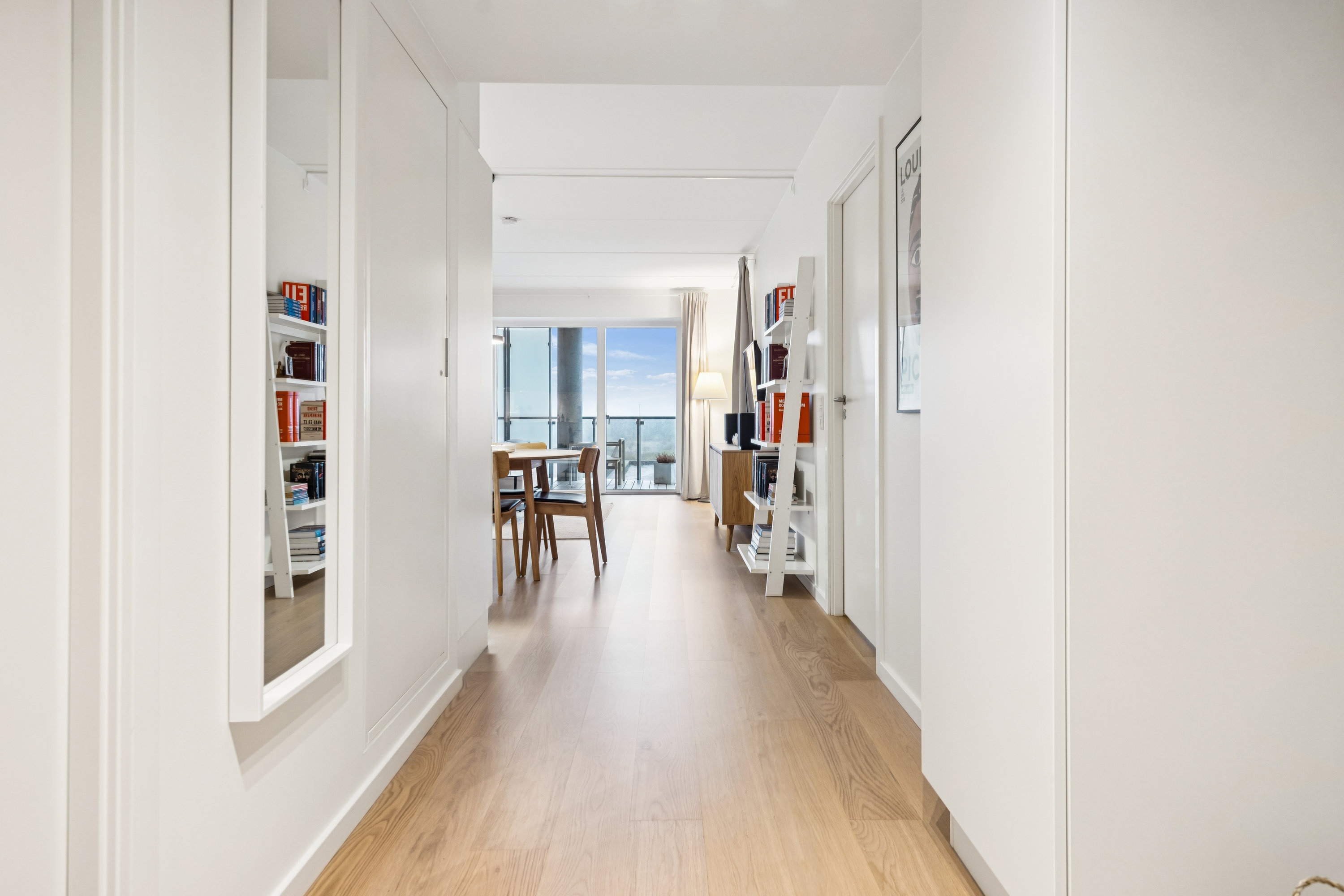 Fremhævet gang billede i fuldskærmstilstand. Billede af Julius Posselts Vej 3A, 6. 3., 9400 Nørresundby