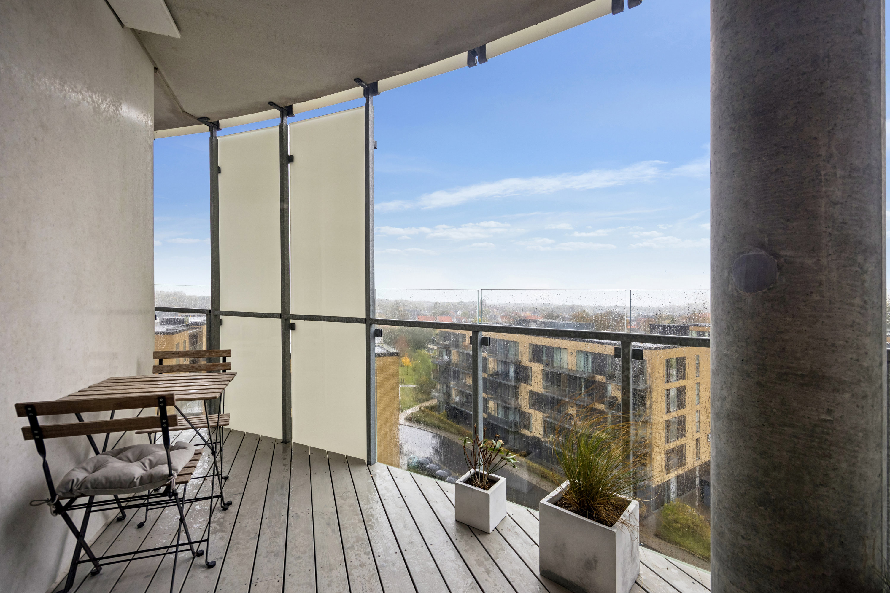 Fremhævet altan billede i fuldskærmstilstand. Billede af Julius Posselts Vej 3A, 6. 3., 9400 Nørresundby