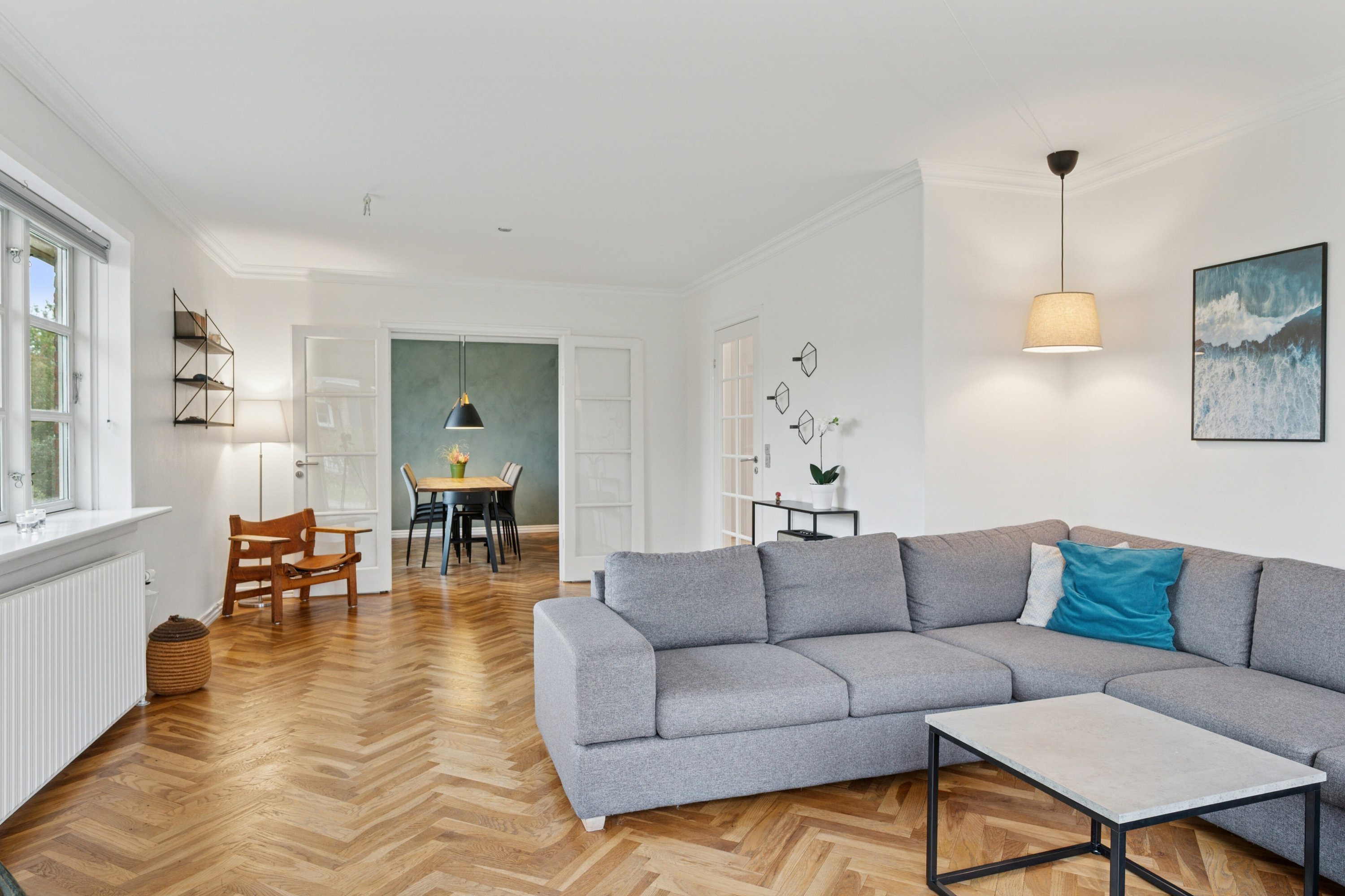 Miniaturebillede 1: stue. Billede af Smedegade 7, Snoldelev, 4621 Gadstrup