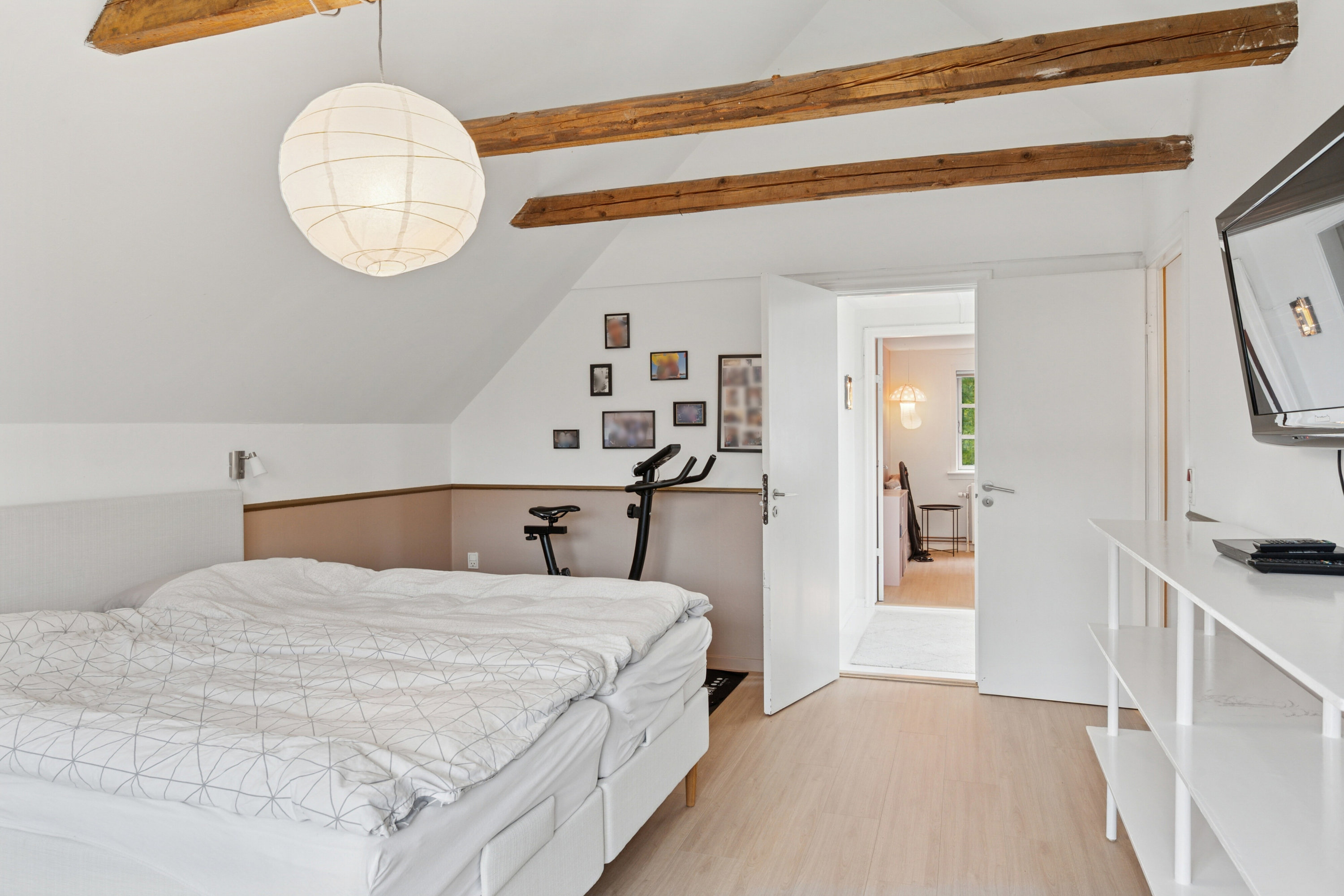 Fremhævet soveværelse billede i fuldskærmstilstand. Billede af Smedegade 7, Snoldelev, 4621 Gadstrup