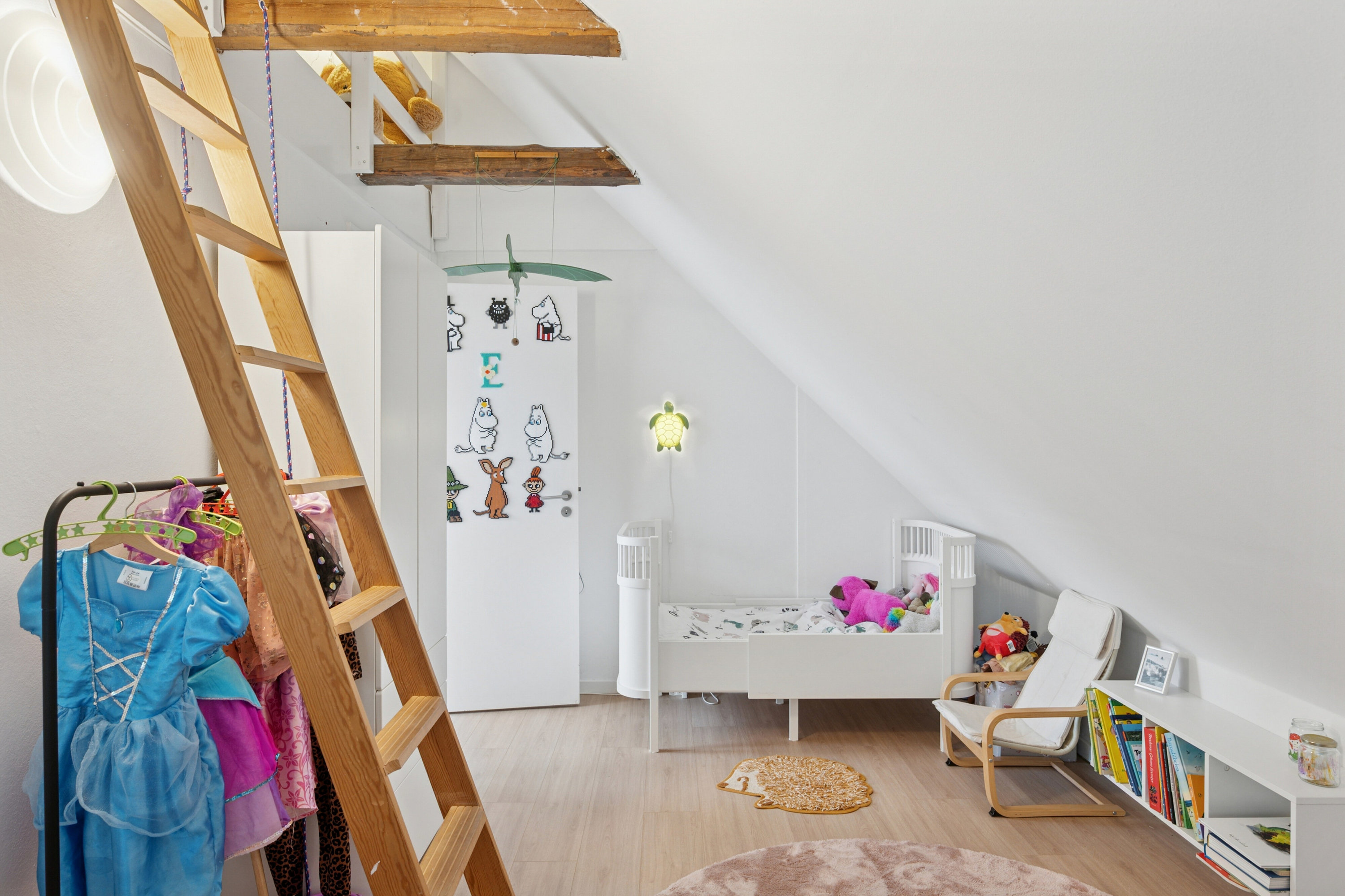 Fremhævet soveværelse billede i fuldskærmstilstand. Billede af Smedegade 7, Snoldelev, 4621 Gadstrup