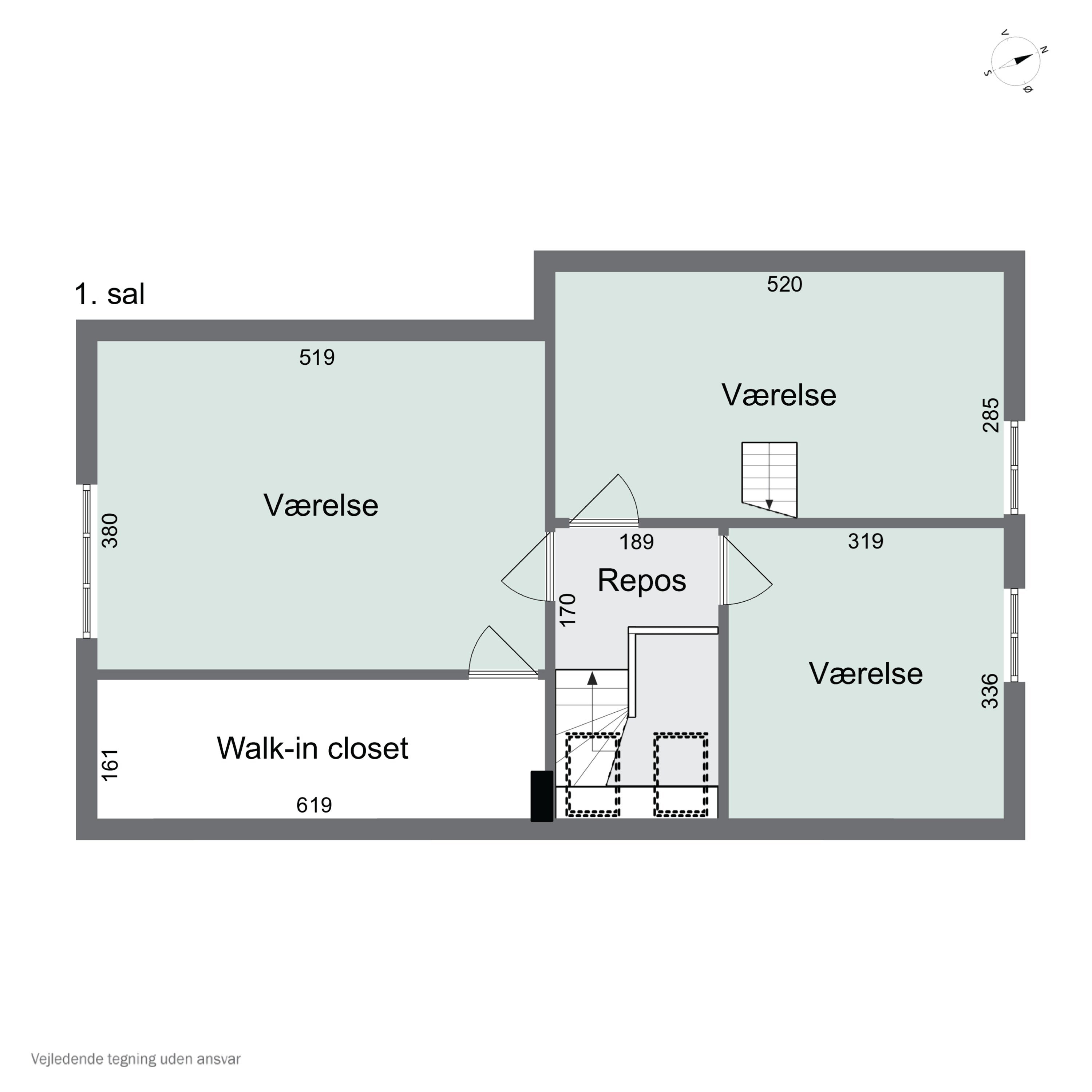Plantegninger billede af Smedegade 7, Snoldelev, 4621 Gadstrup
