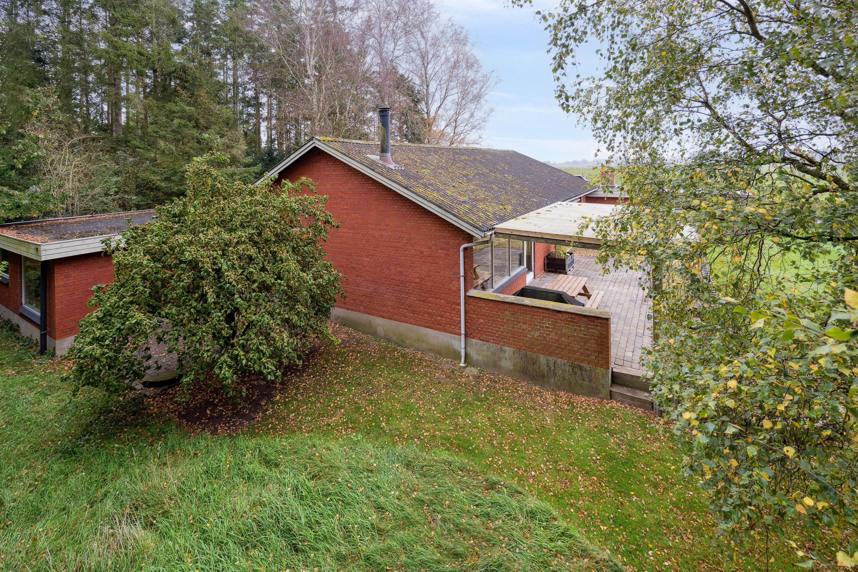 Fremhævet udsigt fra toppen billede i fuldskærmstilstand. Billede af Gl Skolevej 17, Askov, 4733 Tappernøje