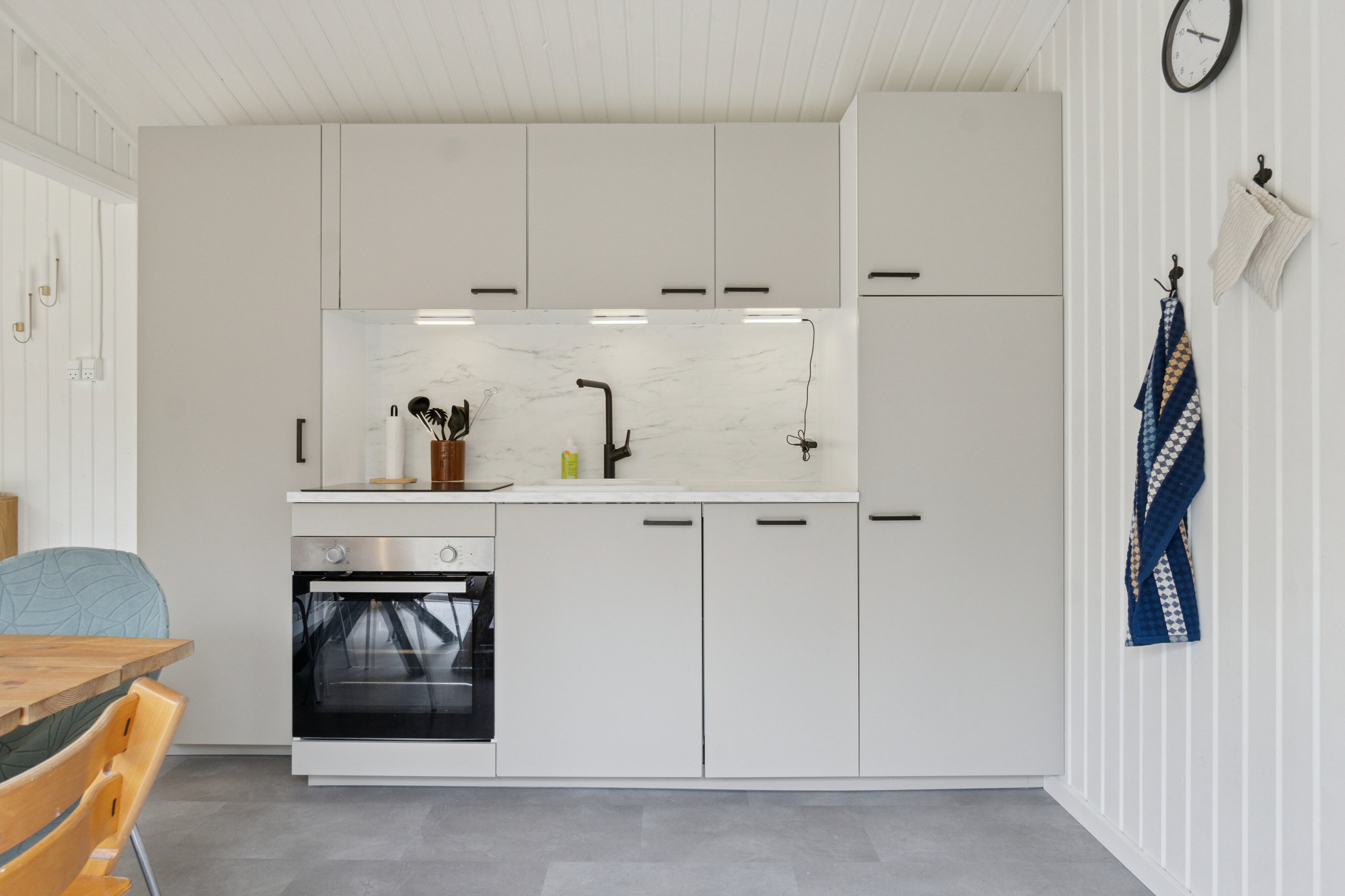 Fremhævet køkken billede i fuldskærmstilstand. Billede af Udmarken 13, 4400 Kalundborg