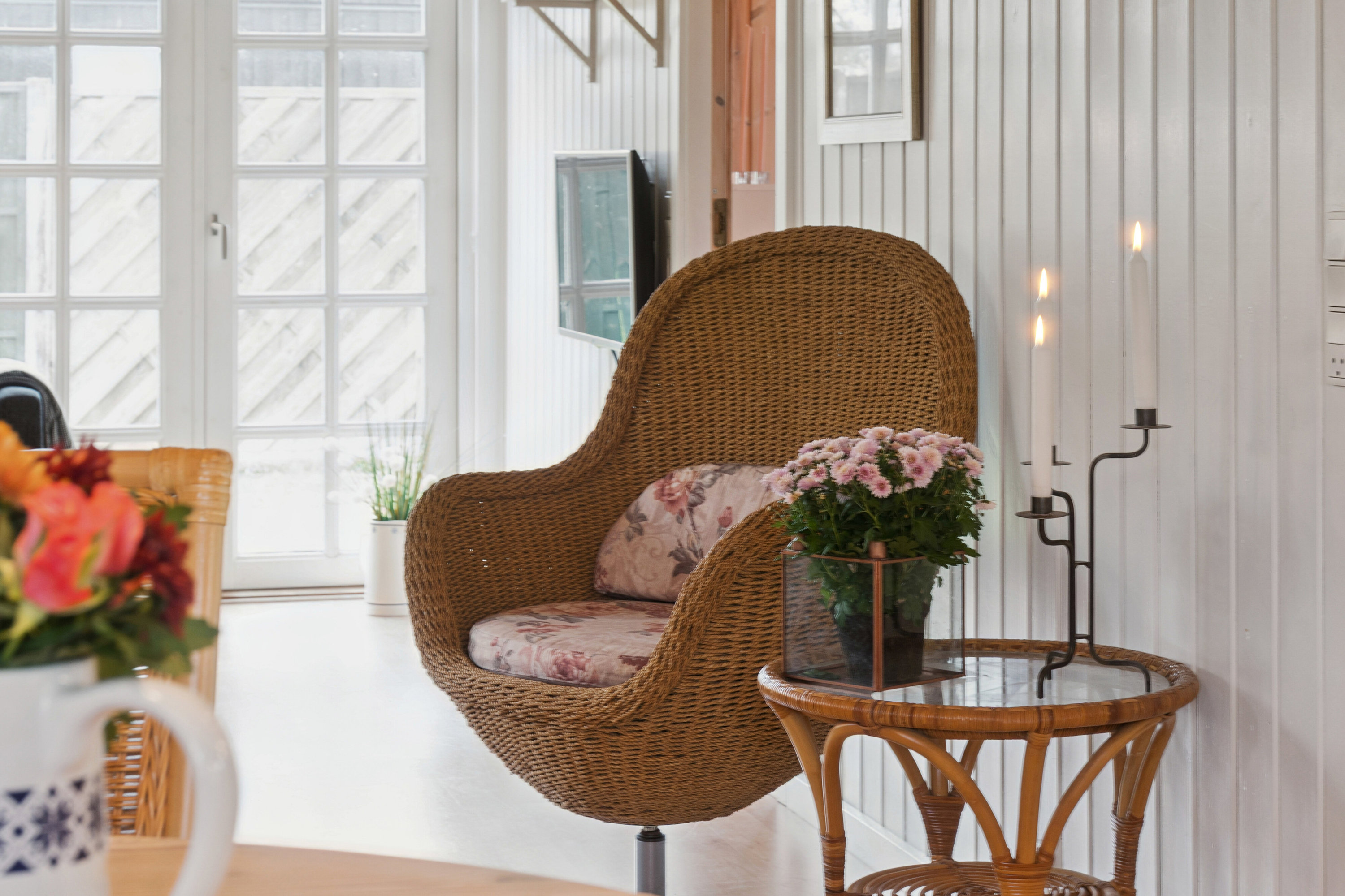 Fremhævet stue billede i fuldskærmstilstand. Billede af Ved Bækken 7, Hasmark Strand, 5450 Otterup