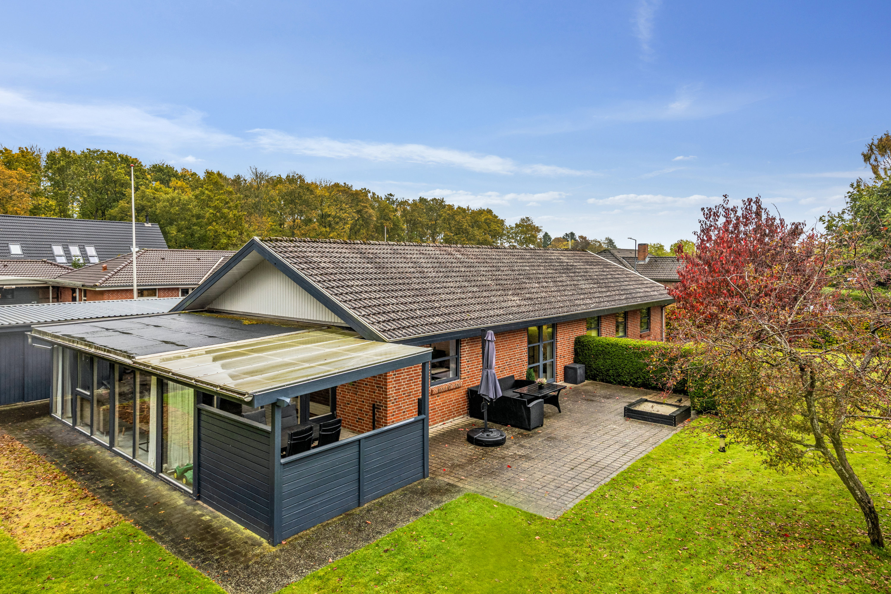 Fremhævet andet billede i fuldskærmstilstand. Billede af Østermarken 31, 9320 Hjallerup