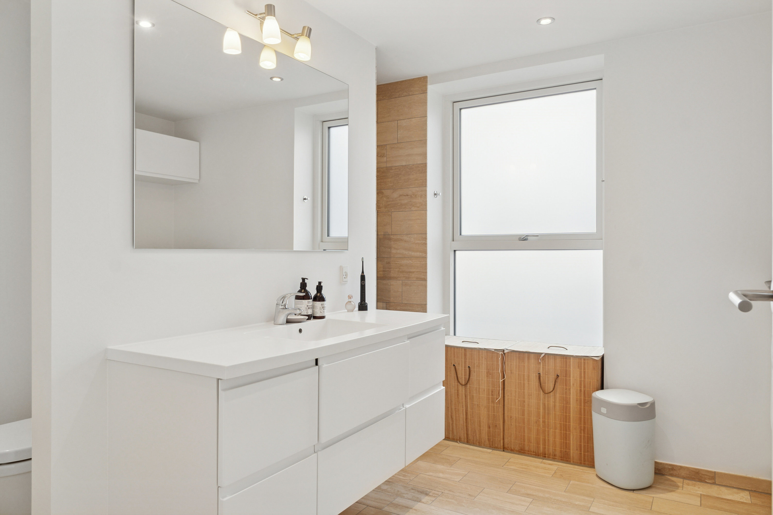 Fremhævet badeværelse billede i fuldskærmstilstand. Billede af Trankær Mosevej 100, 8310 Tranbjerg J