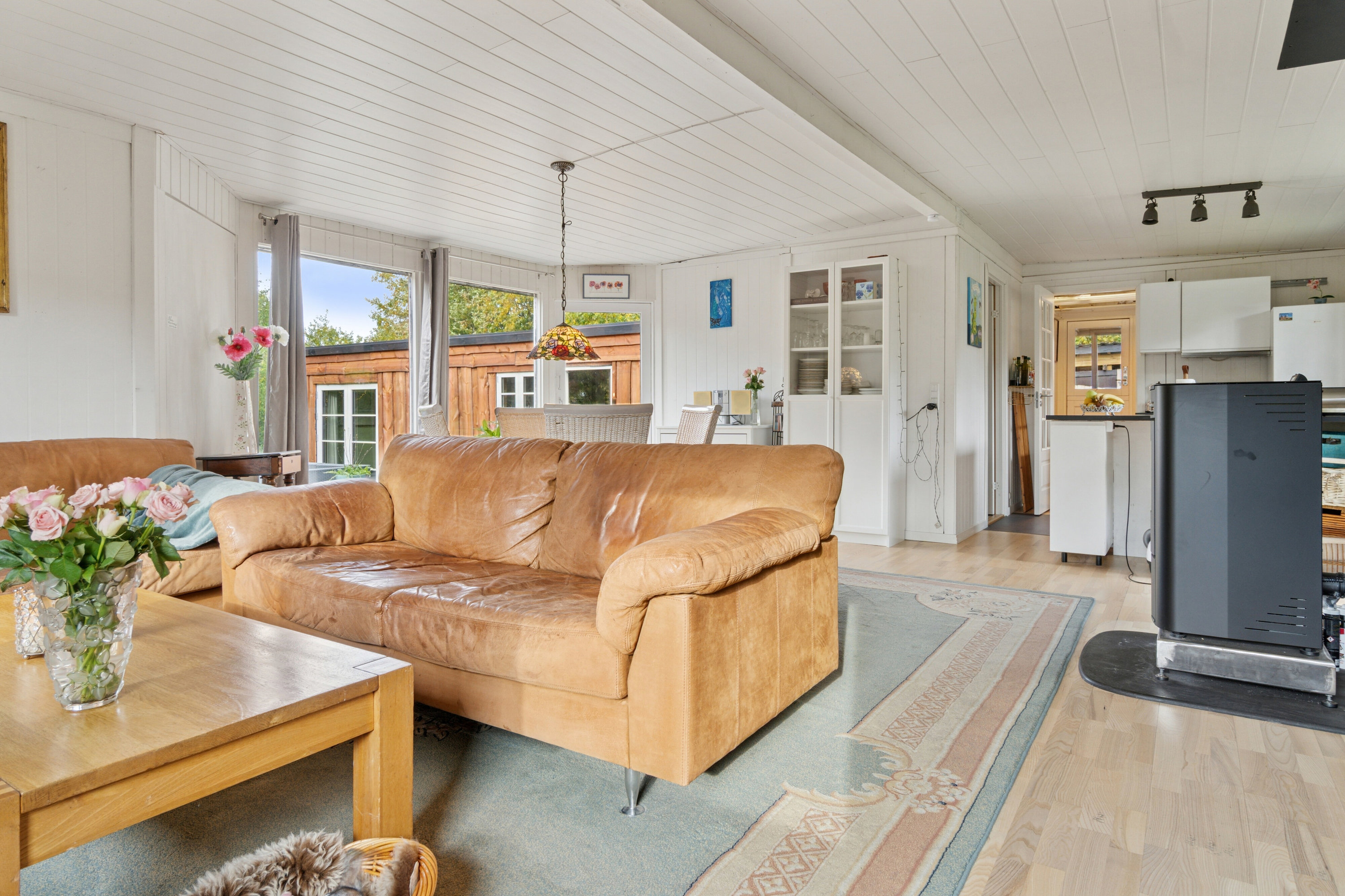 Fremhævet stue billede i fuldskærmstilstand. Billede af Maxivej 65, Store Havelse Strand, 3310 Ølsted