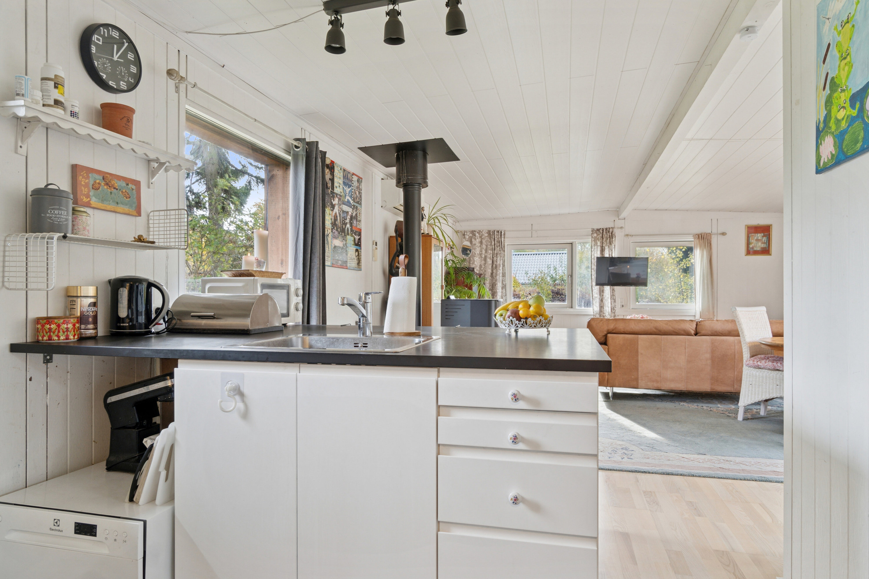 Fremhævet køkken billede i fuldskærmstilstand. Billede af Maxivej 65, Store Havelse Strand, 3310 Ølsted