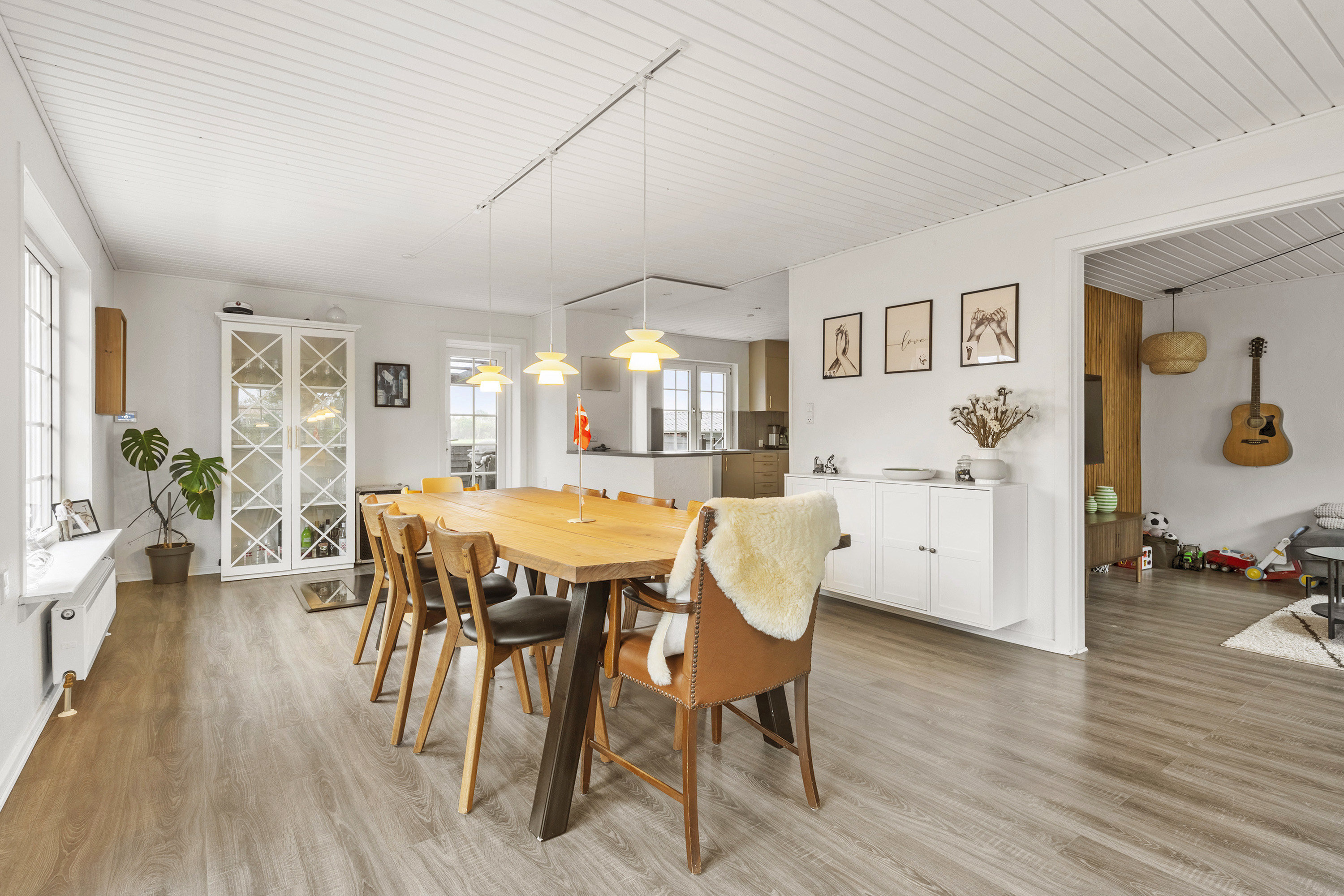 Miniaturebillede 2: spisestue. Billede af Kirkebakken 4, Horne, 6800 Varde