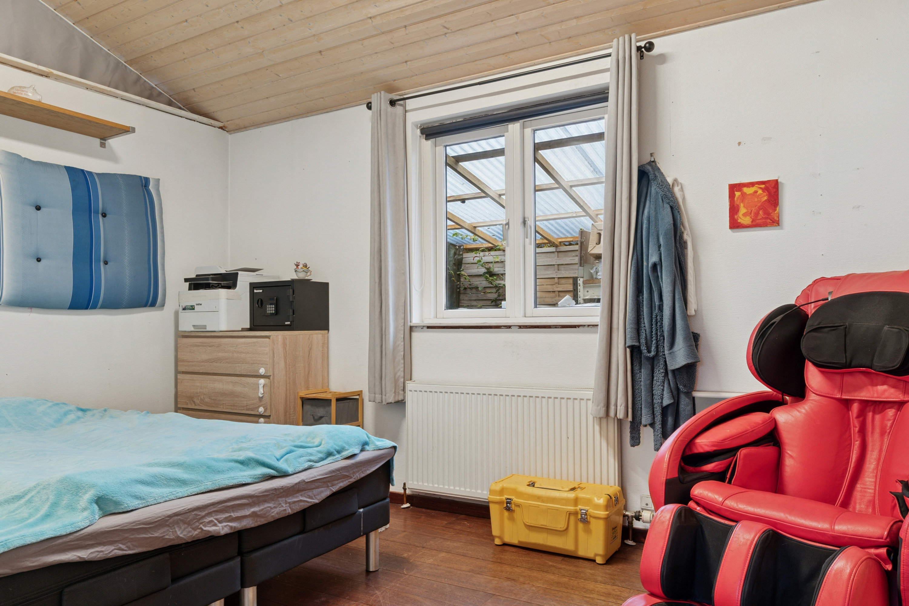 Fremhævet soveværelse billede i fuldskærmstilstand. Billede af Lupinvej 36, 4040 Jyllinge