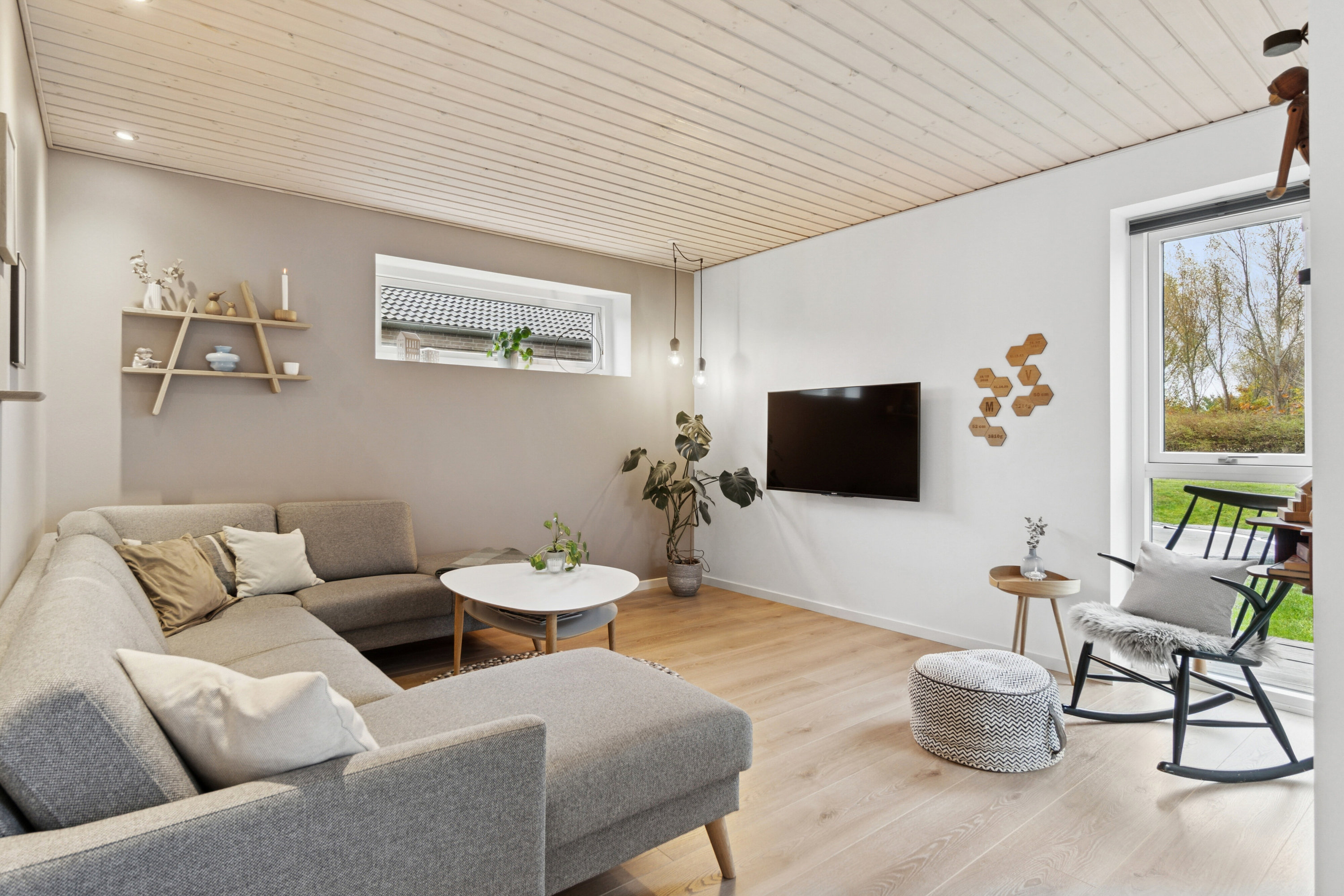 Fremhævet stue billede i fuldskærmstilstand. Billede af Buskelundengen 9, 8600 Silkeborg