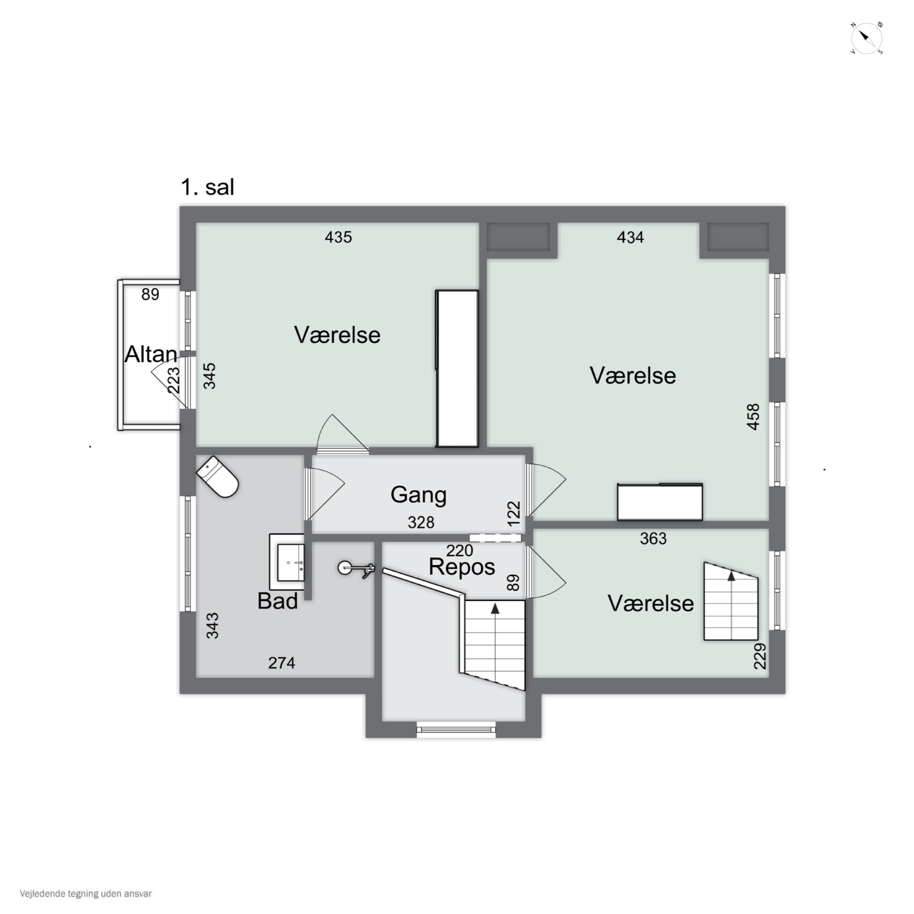 Plantegninger billede af Moltkesvej 7, 5000 Odense C