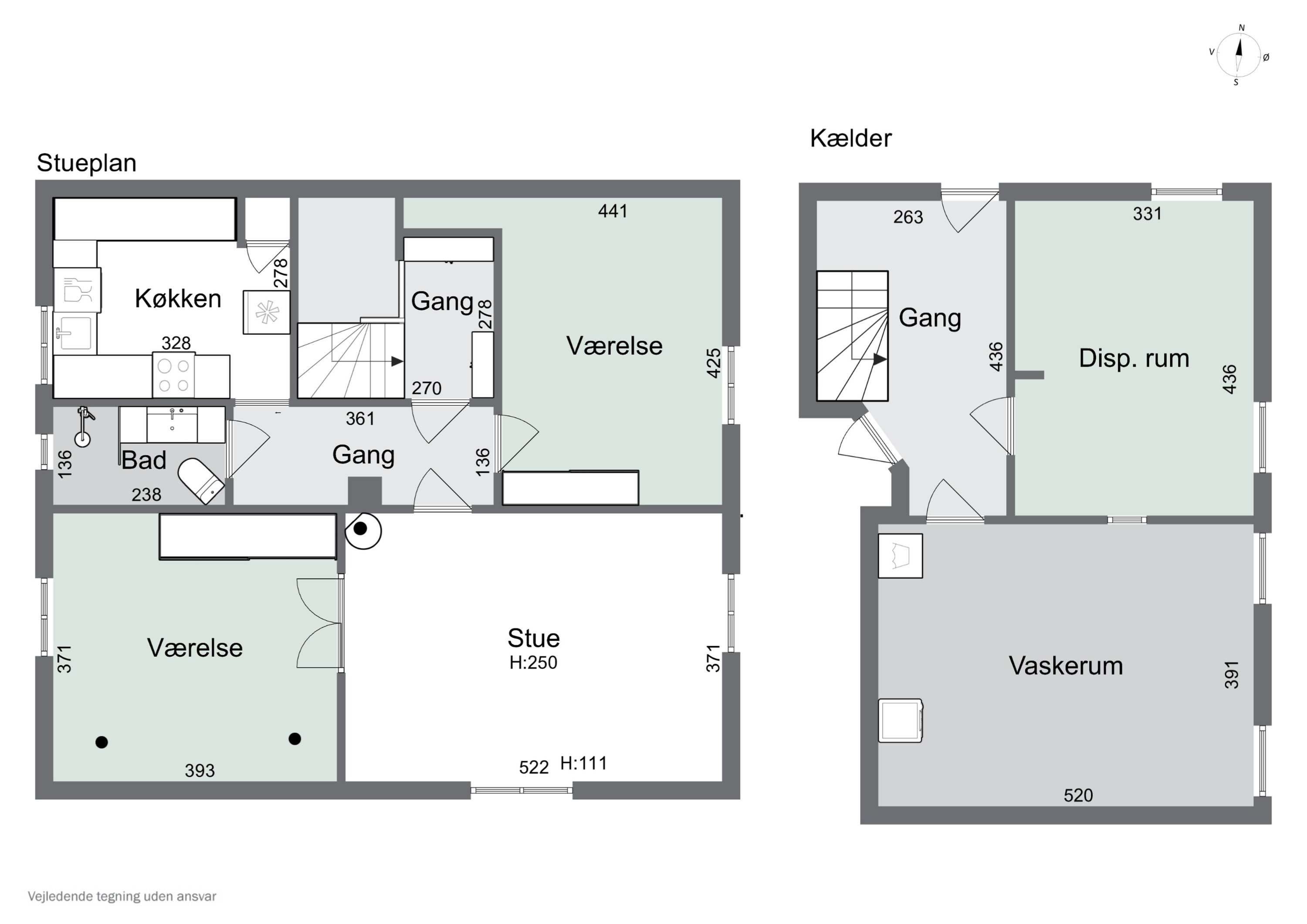 Plantegninger billede af Nørregårdsvej 73, 1., 2610 Rødovre