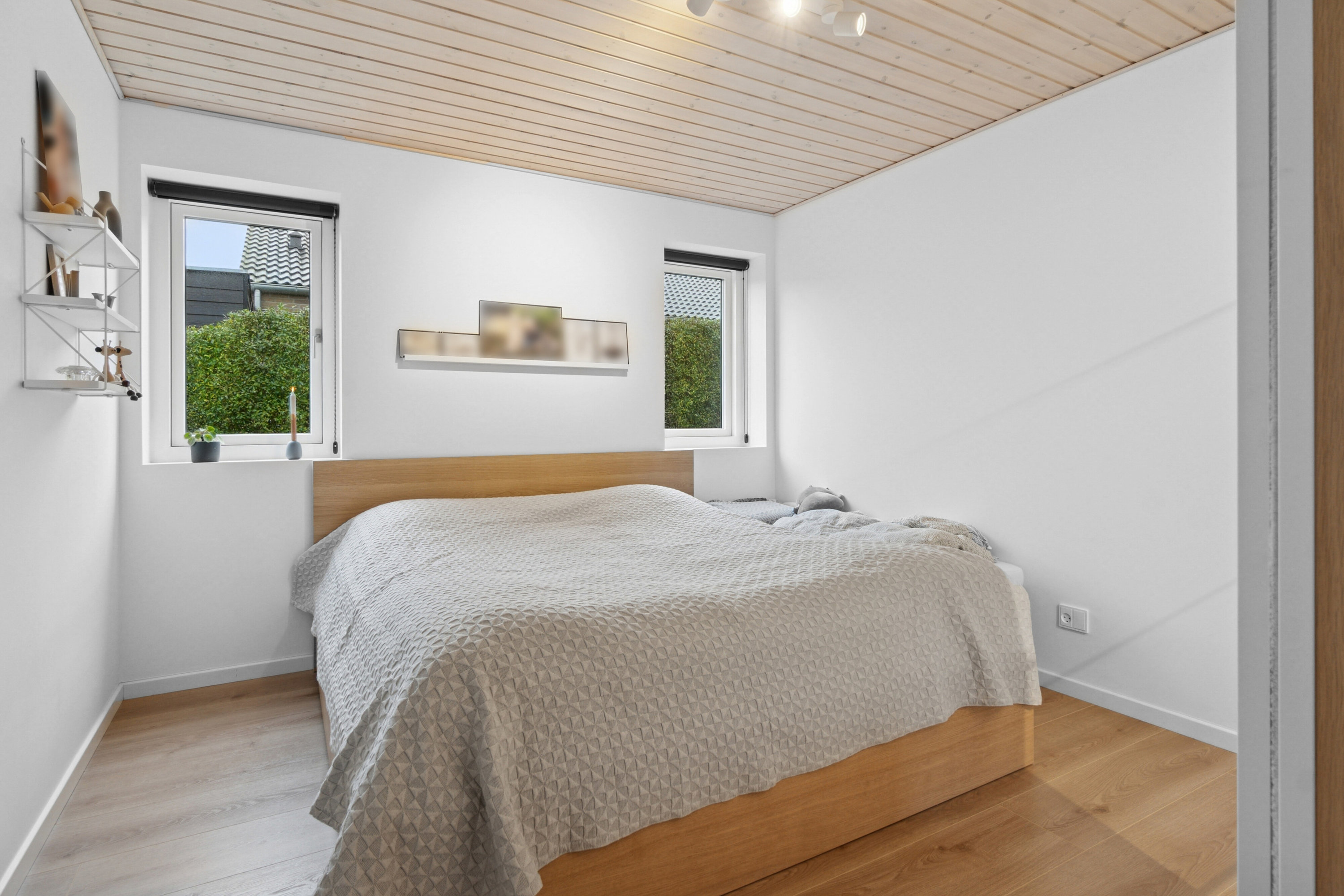 Fremhævet soveværelse billede i fuldskærmstilstand. Billede af Buskelundengen 9, 8600 Silkeborg