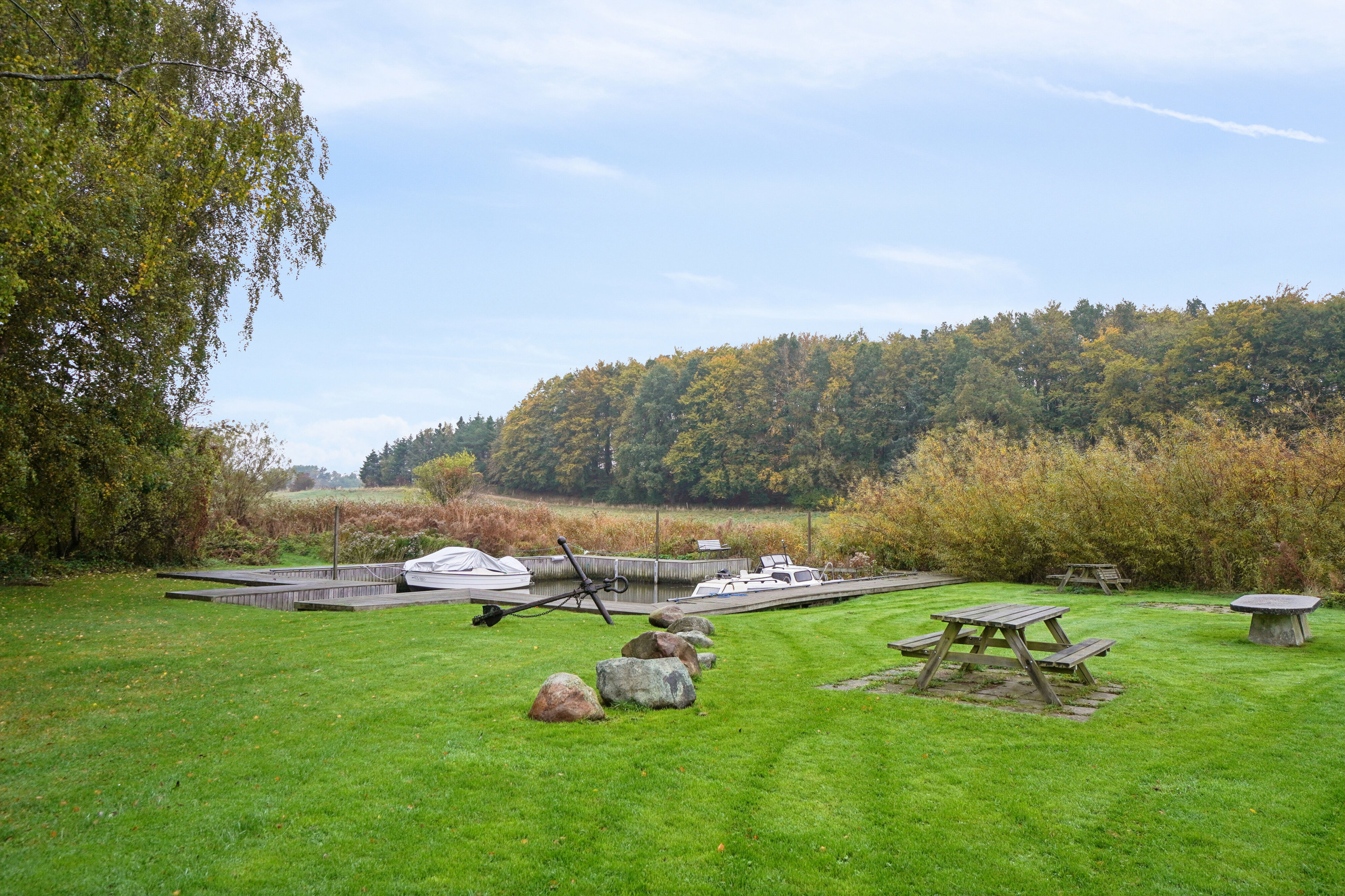 Fremhævet baghave billede i fuldskærmstilstand. Billede af Lupinvej 36, 4040 Jyllinge