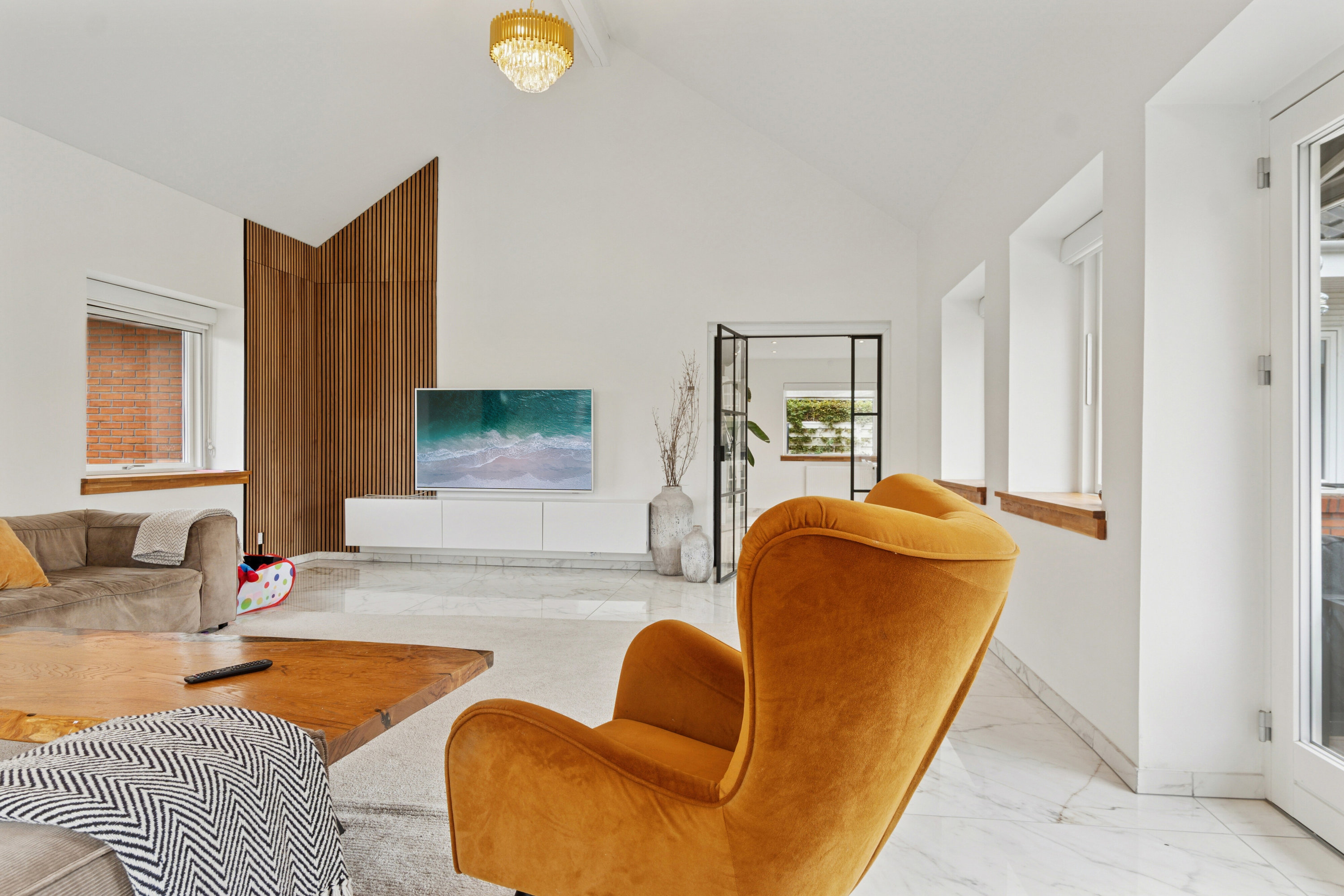 Fremhævet stue billede i fuldskærmstilstand. Billede af Randager 103, 2620 Albertslund