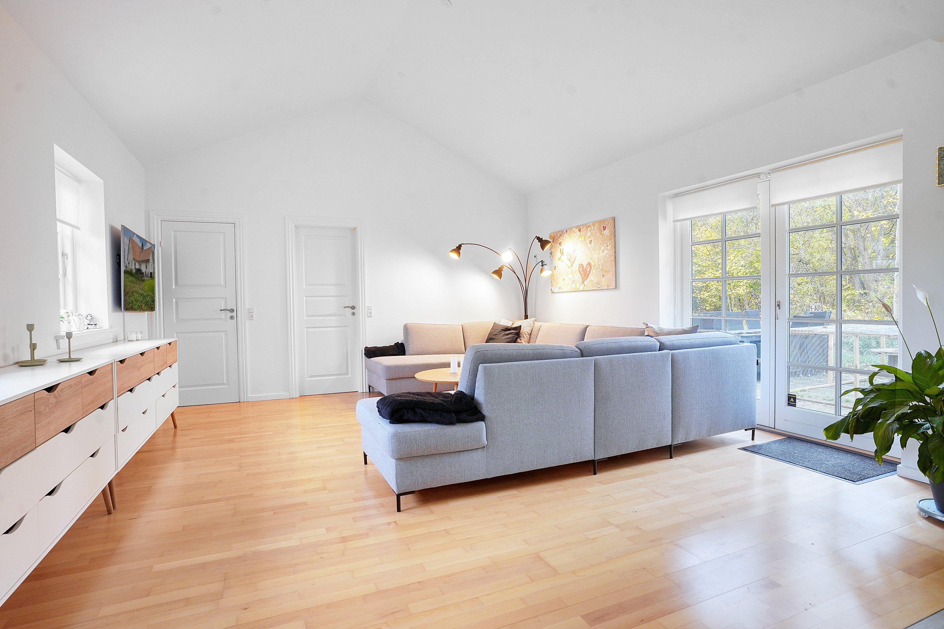 Fremhævet stue billede i fuldskærmstilstand. Billede af Hornbækvej 315, 3080 Tikøb